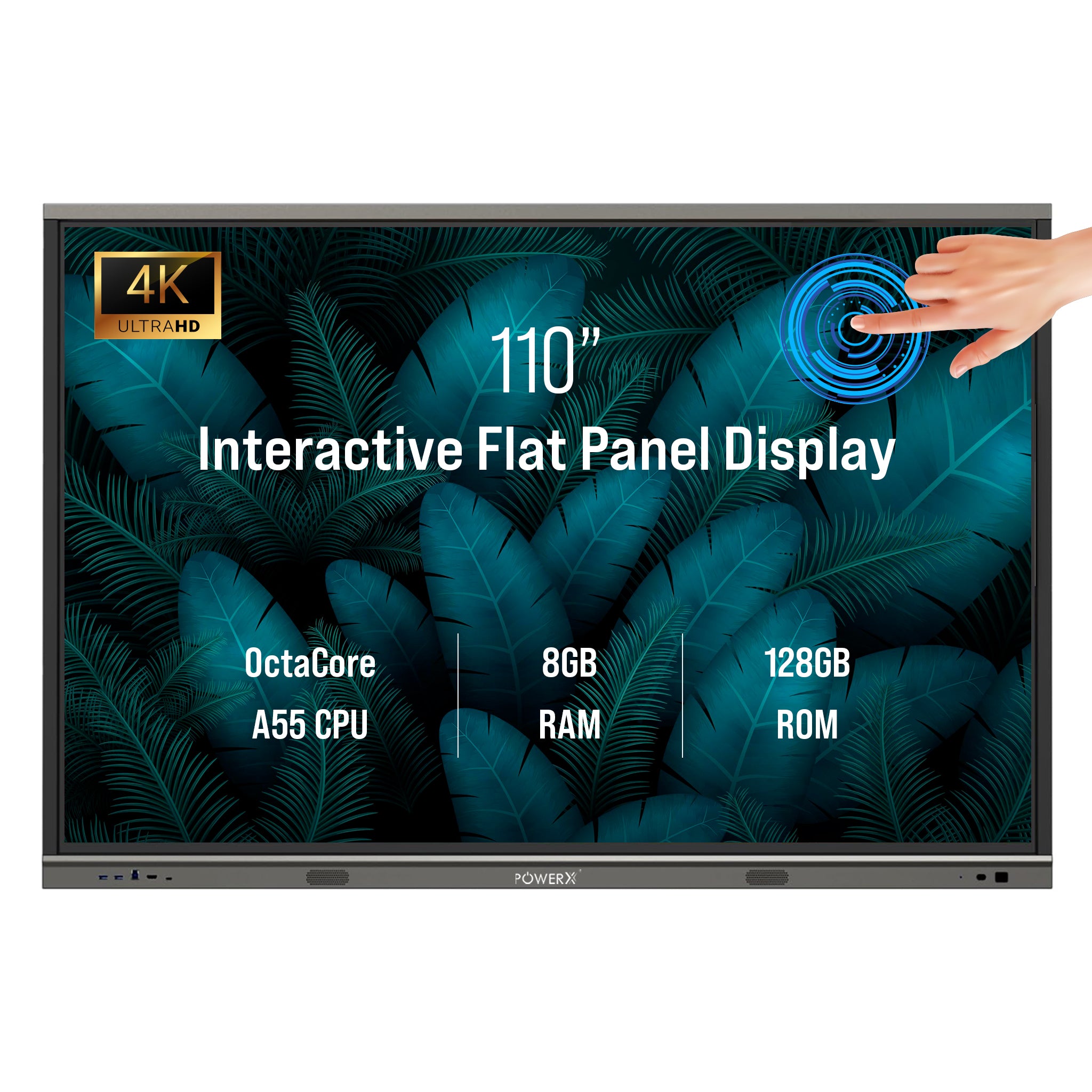 PowerX Vision 110 – 110” 4K UHD Interactive Display