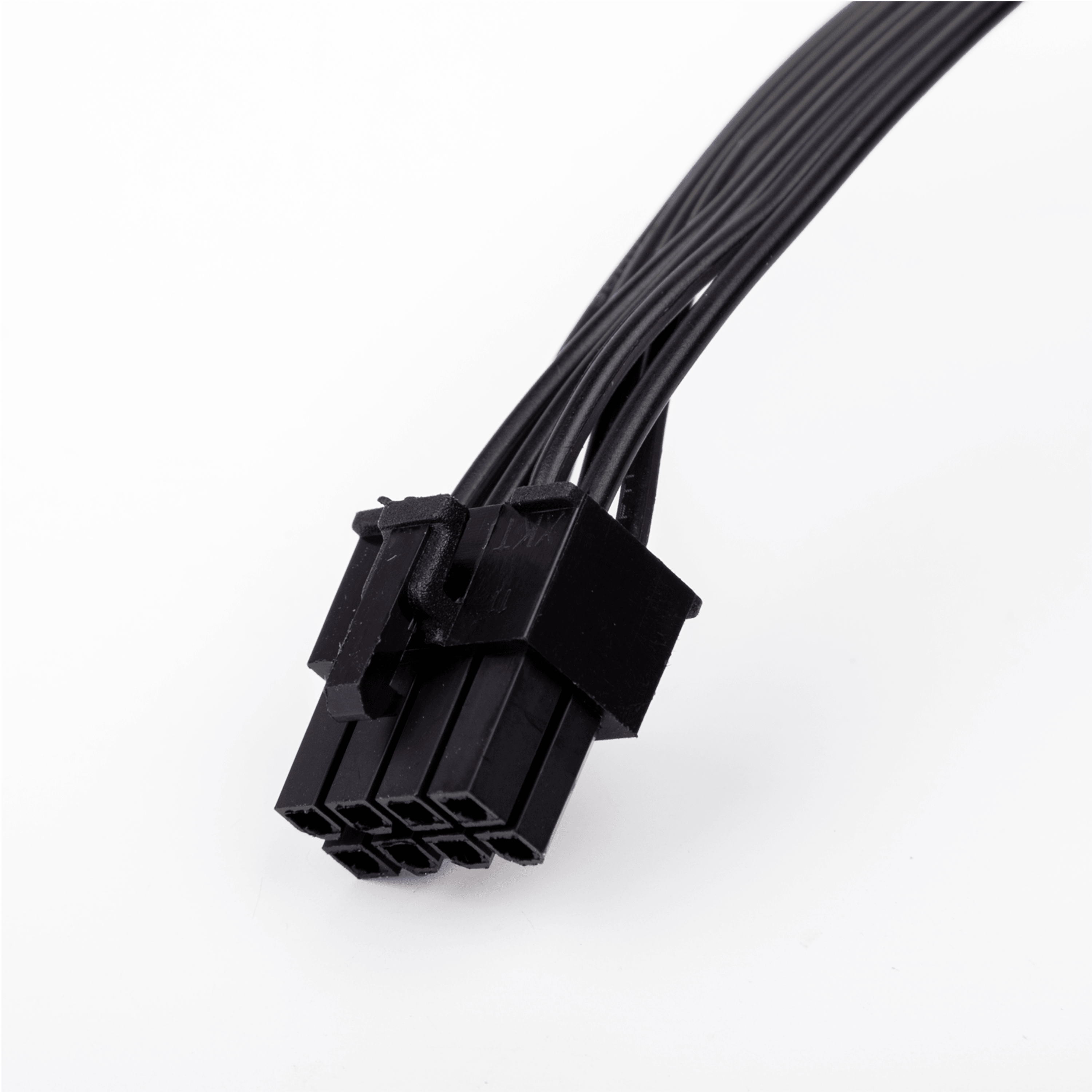PowerX Copper Black ATX 4 Pin Male to 8 Pin Female CPU Power Connector - PowerX
