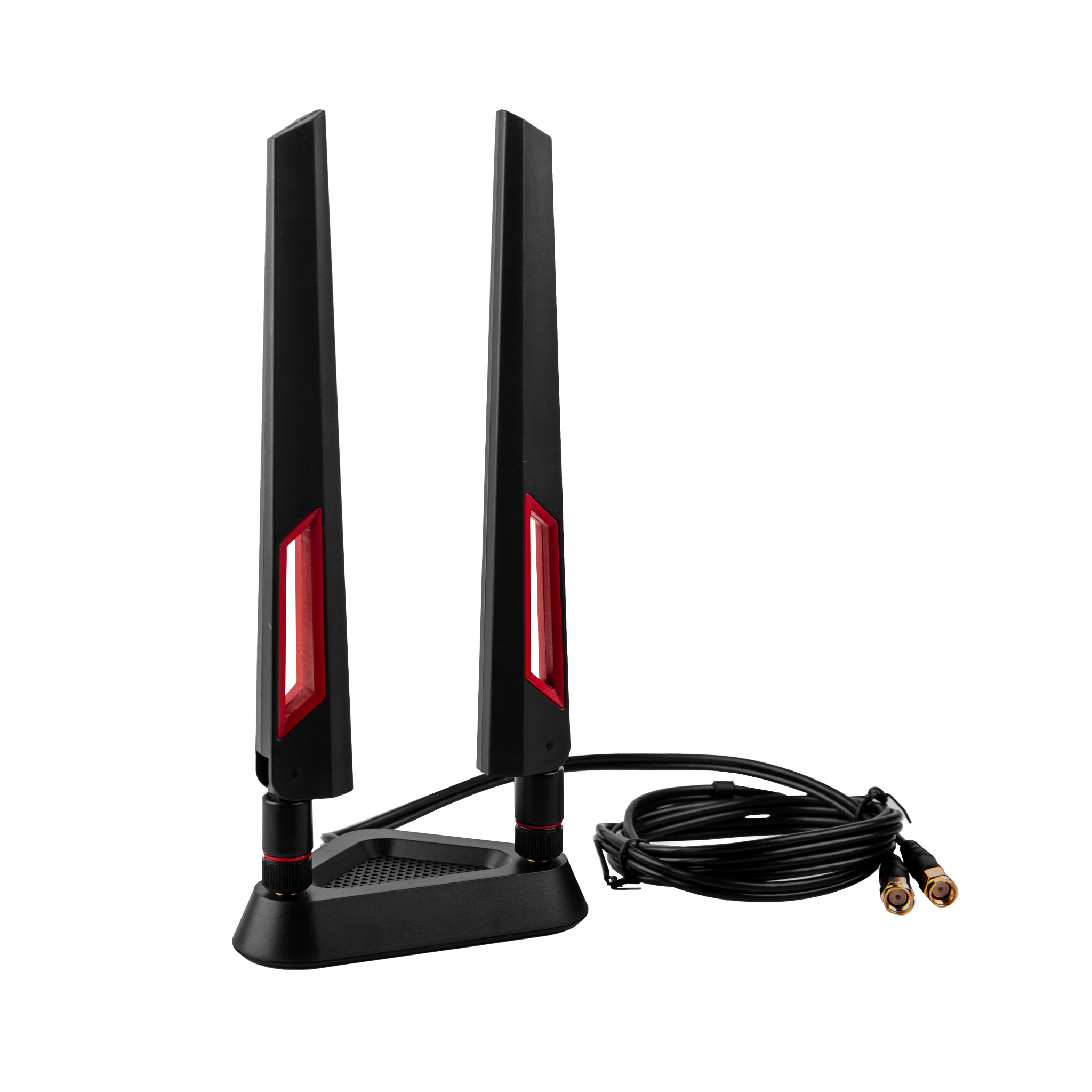 Dual-Band Wi-Fi Antennas with Triangle Base