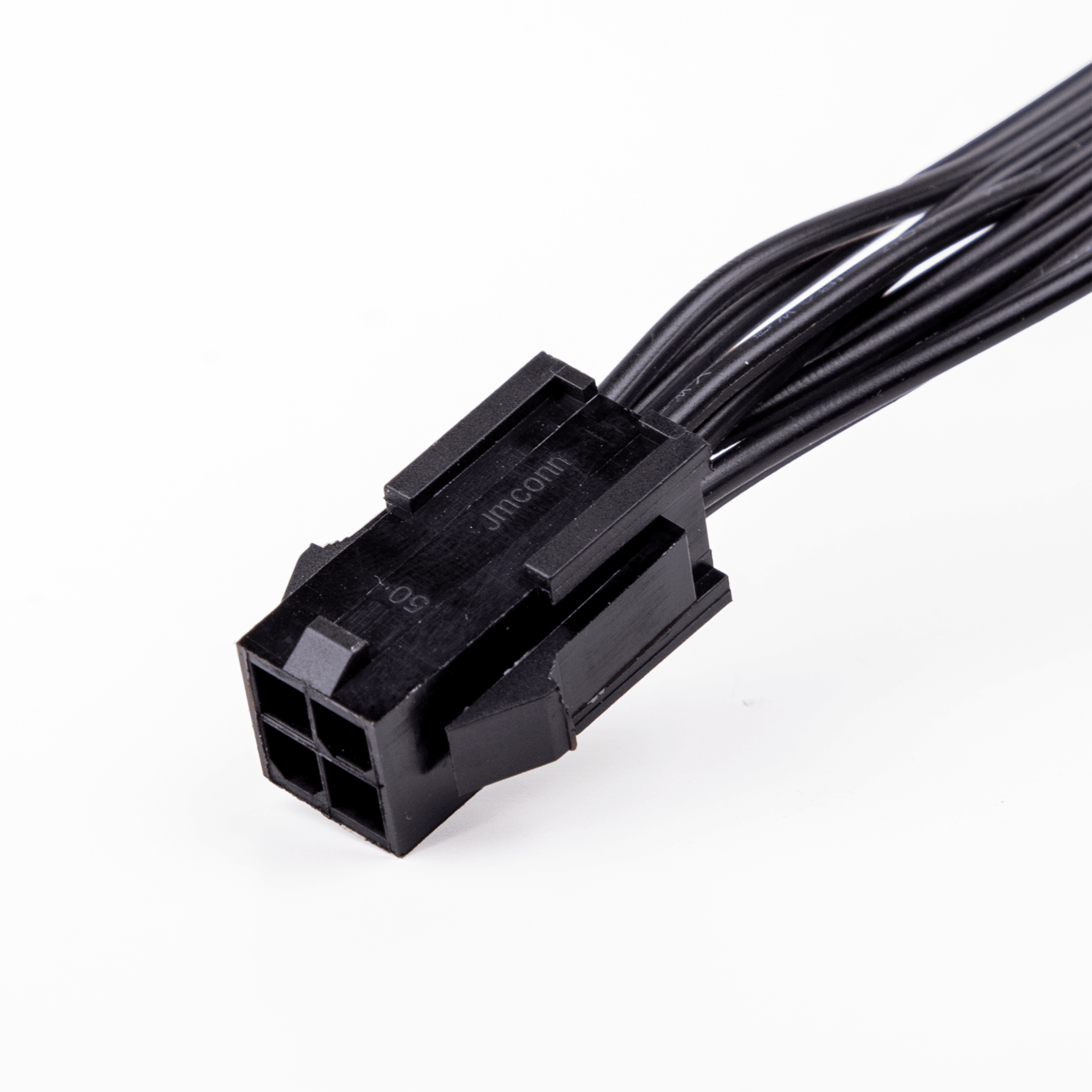 PowerX Copper Black ATX 4 Pin Male to 8 Pin Female CPU Power Connector - PowerX