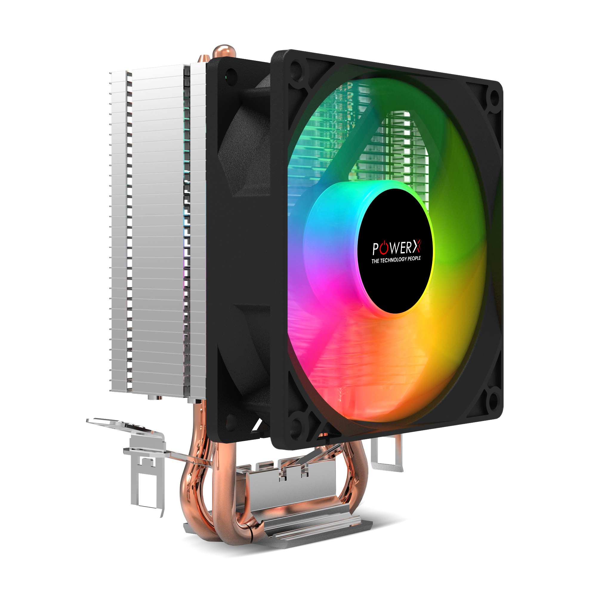 POWERX AEROCOOL-X90 RGB CPU Cooler – Silent Fan with Hydraulic Bearing