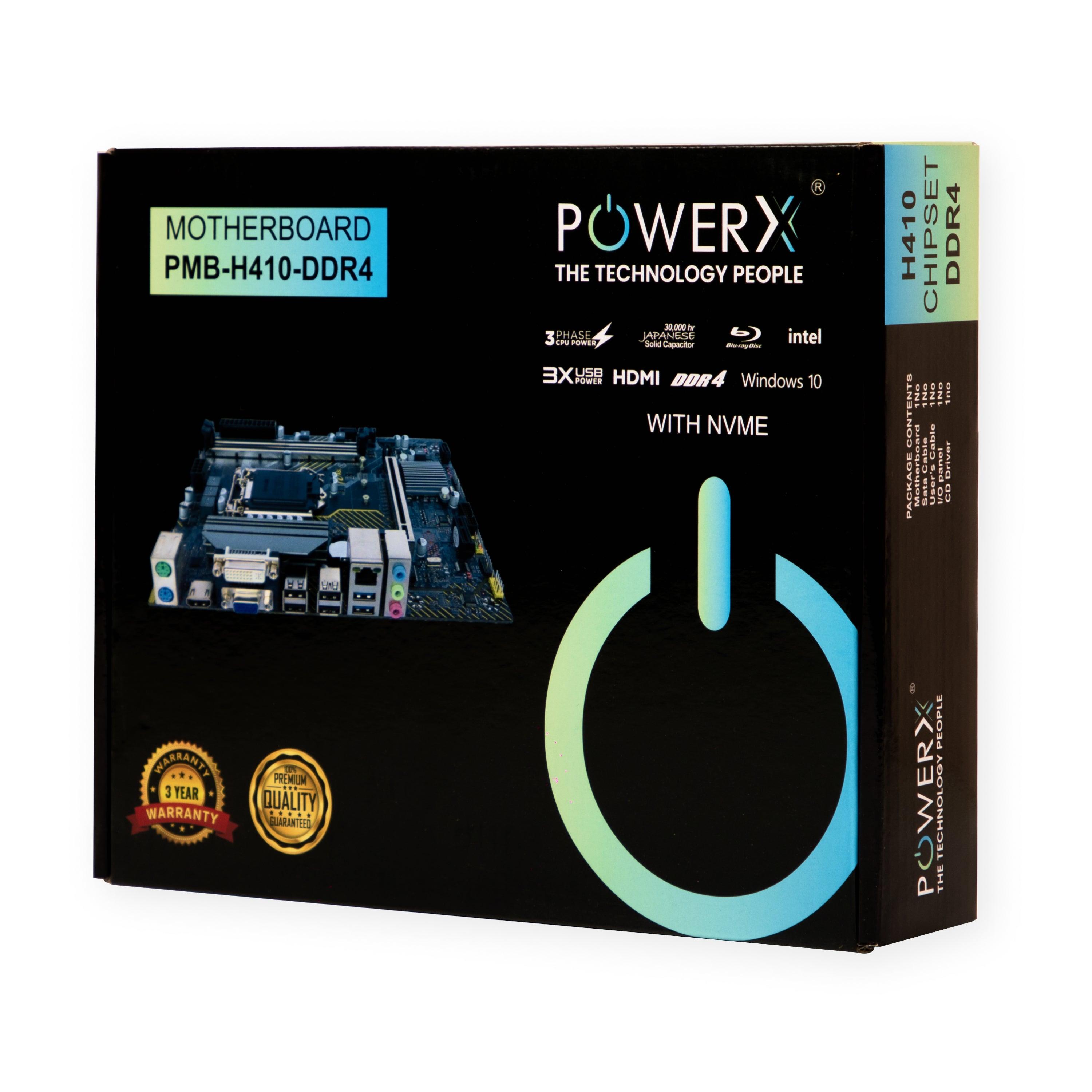 PMB-H410-DDR4 POWERX MOTHERBOARD