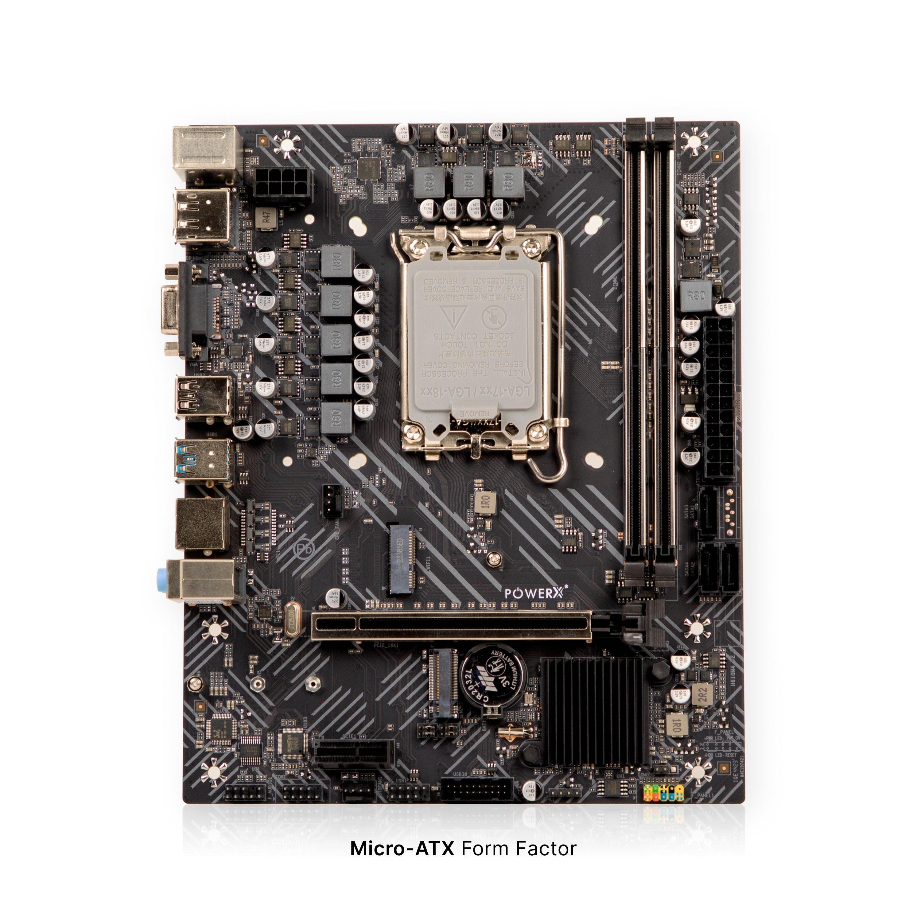 PMB-H610-DDR4 POWERX MOTHERBOARD