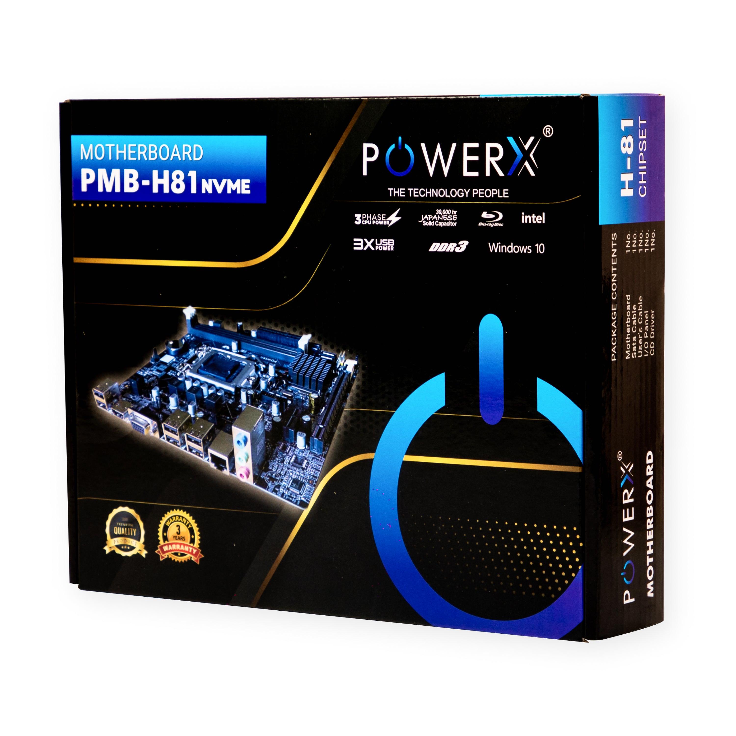 PMB-H81-DDR3 POWERX MOTHERBOARD
