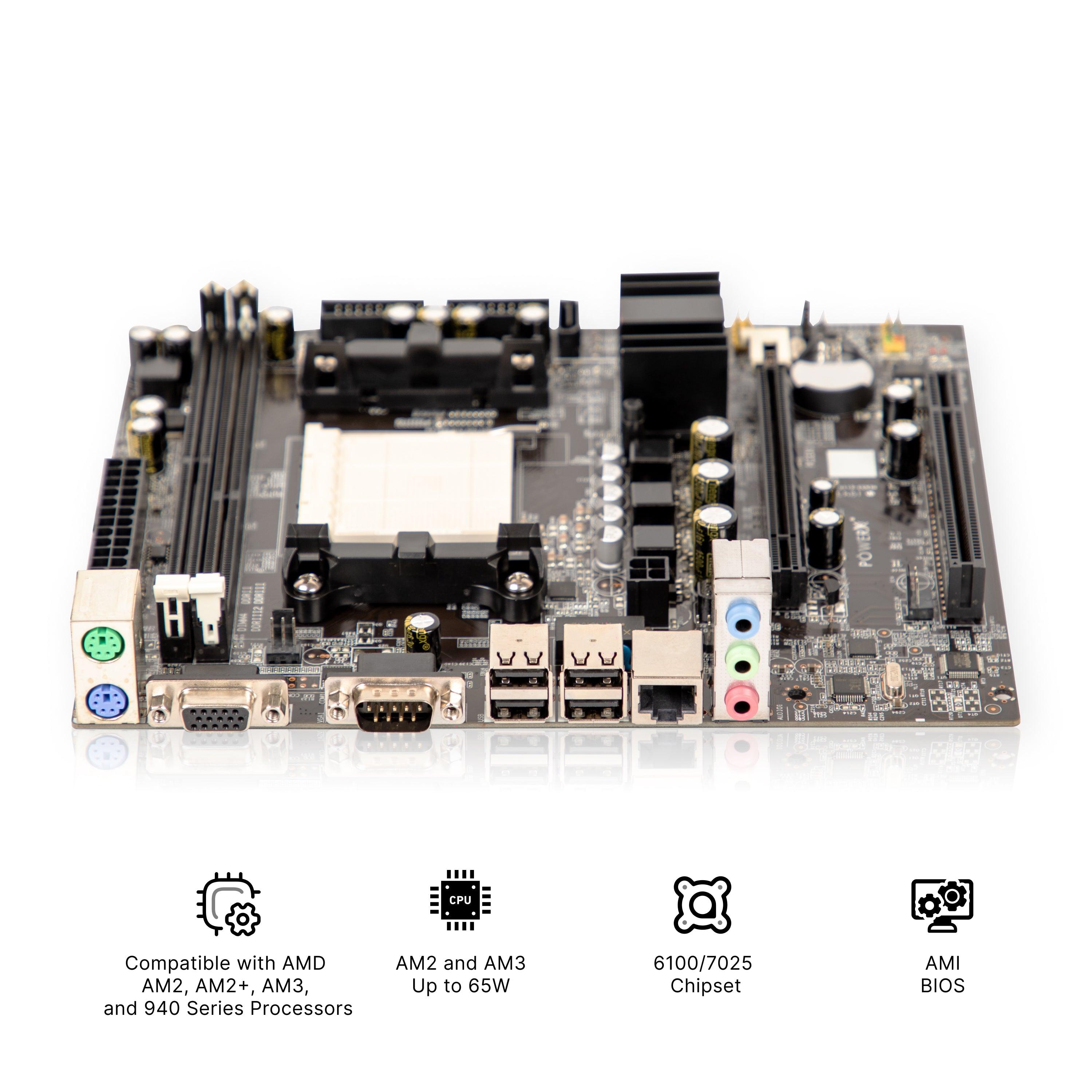 PMB-N68-DDR2/DDR3-PowerX Motherboard