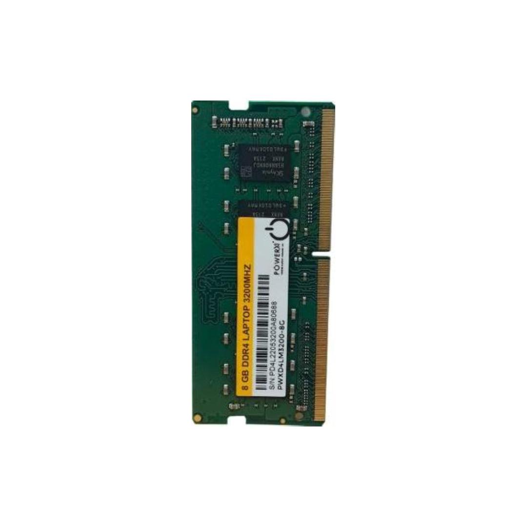 DDR4 8GB S0DIMM 3200 LAPTOP 8 CHIP - PowerX