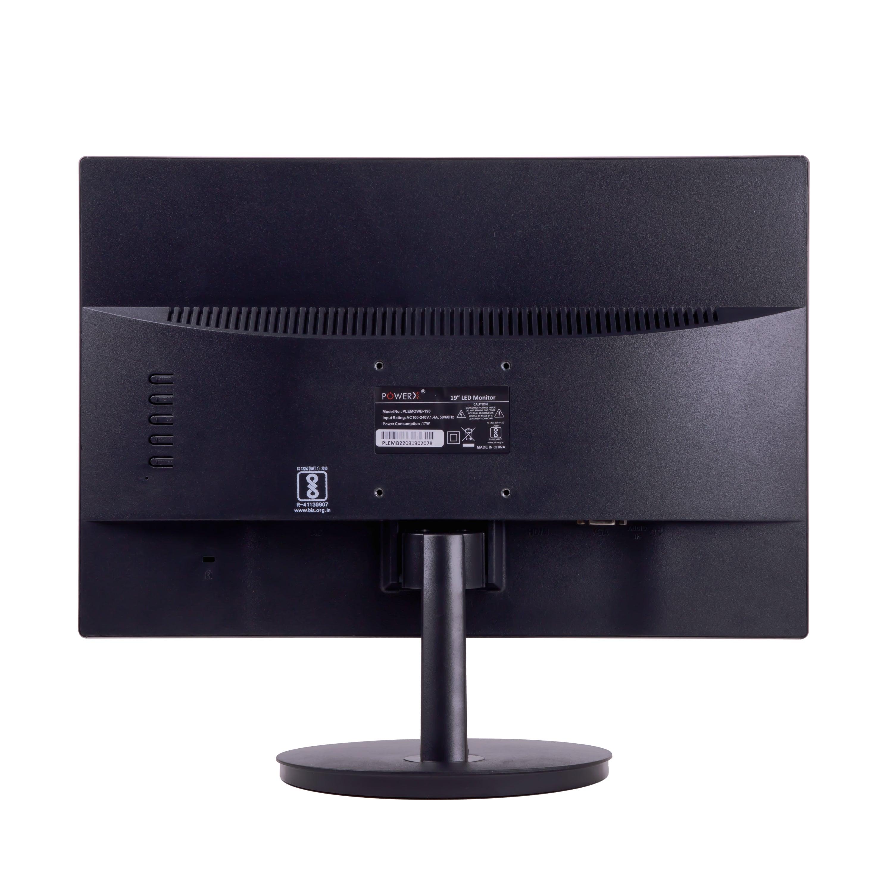 19.0” HD LED MONITOR - PowerX