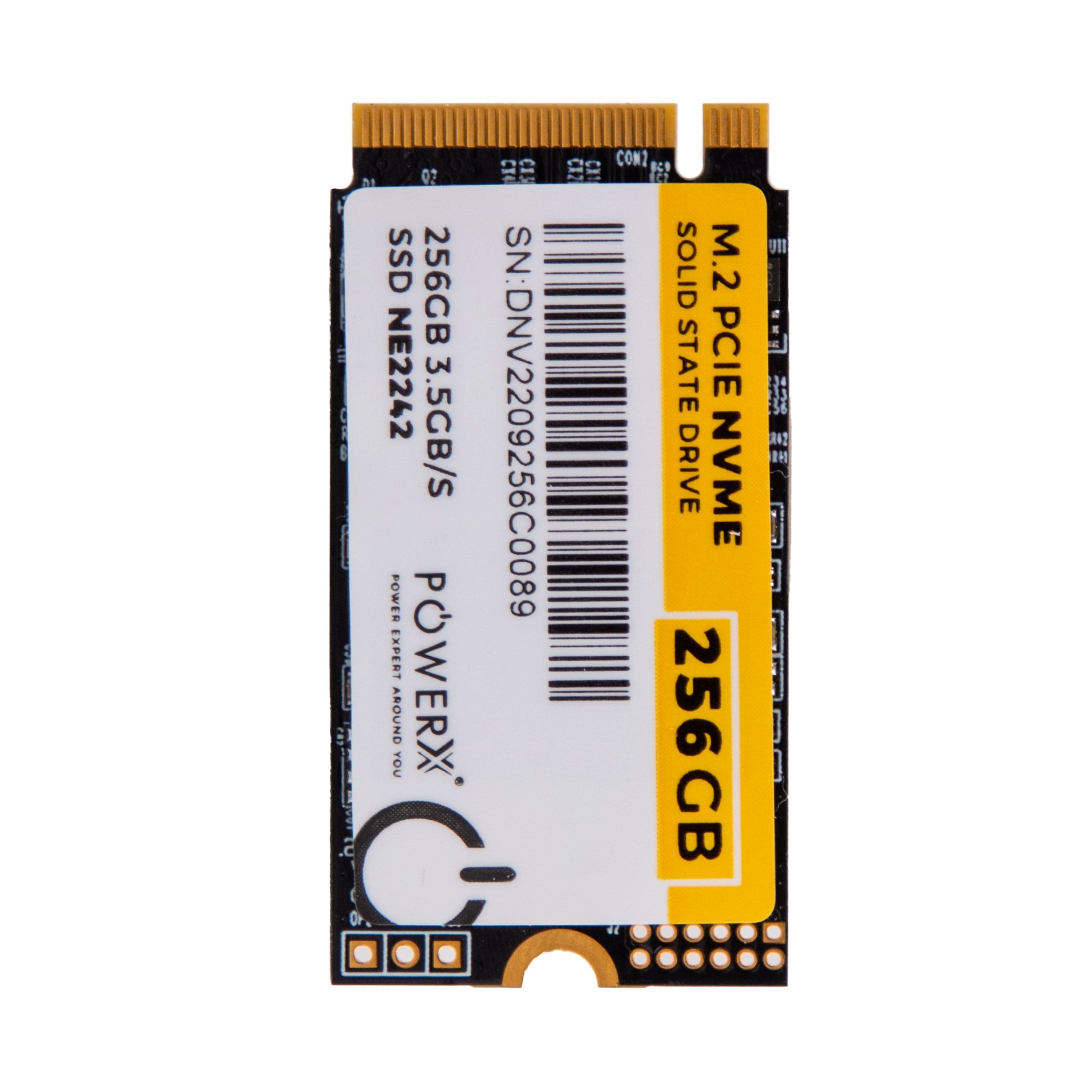 2242 M.2 PCIE NVMe 256GB SSD - PowerX