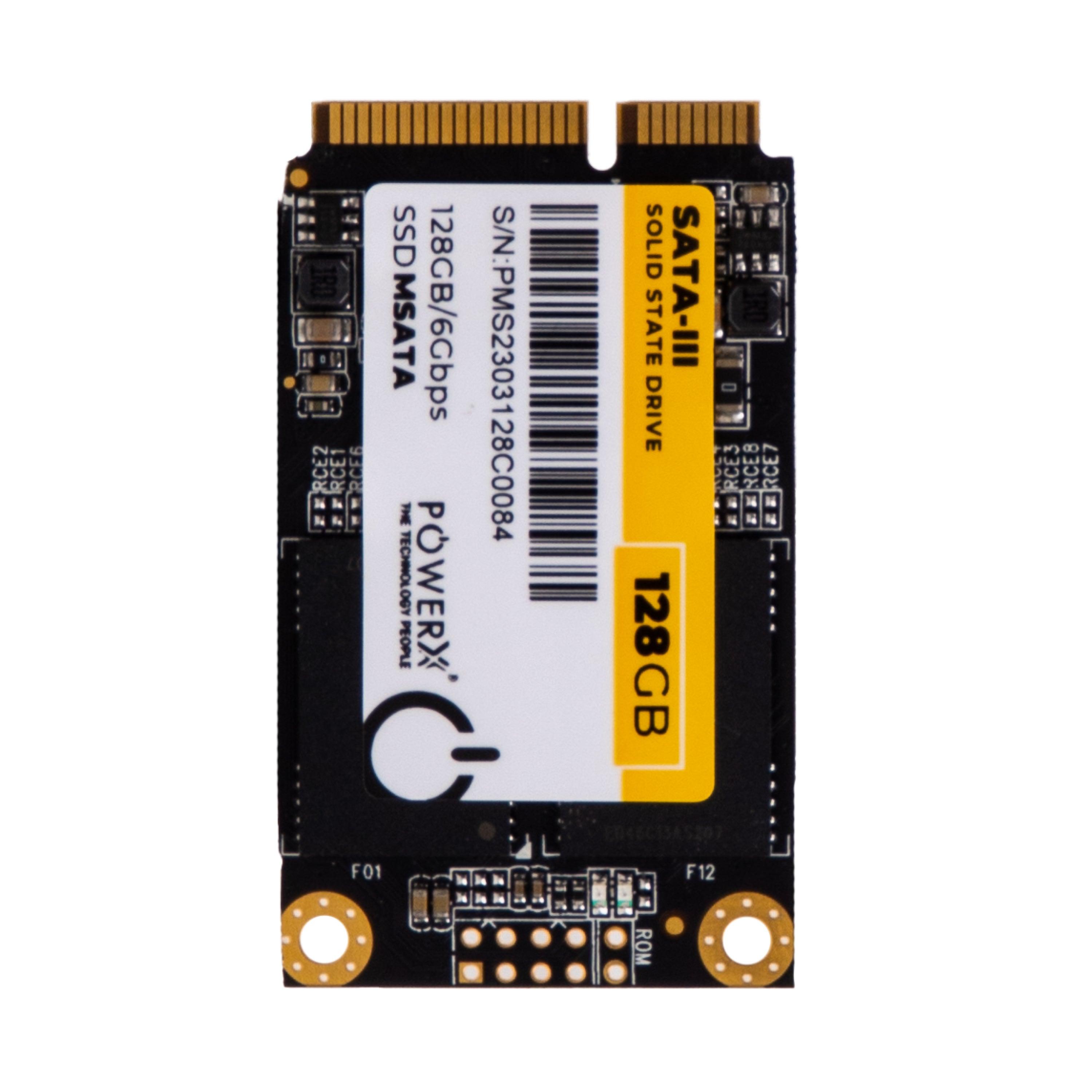 M-SATA 128GB SSD - PowerX