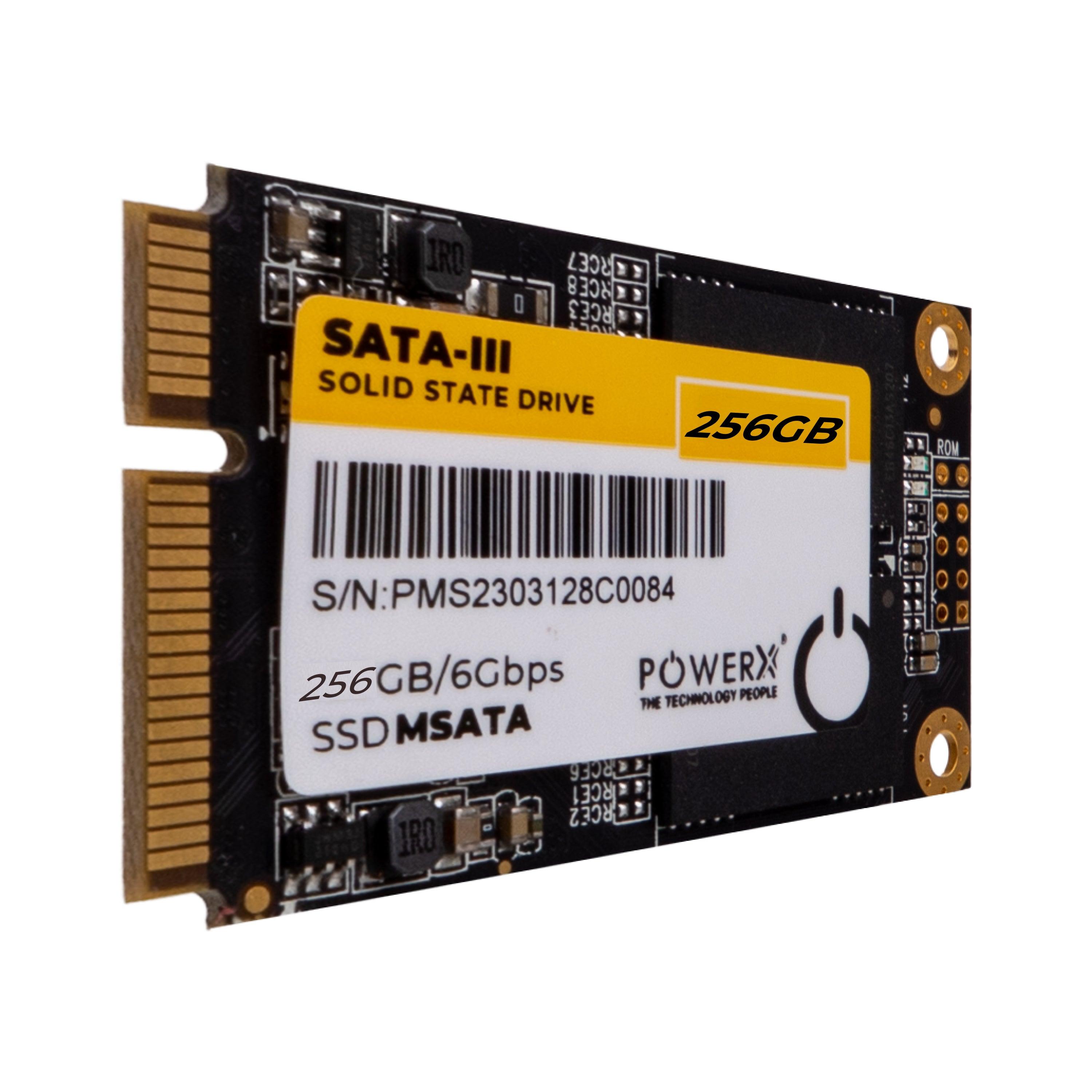 M-SATA 256 GB SSD - PowerX