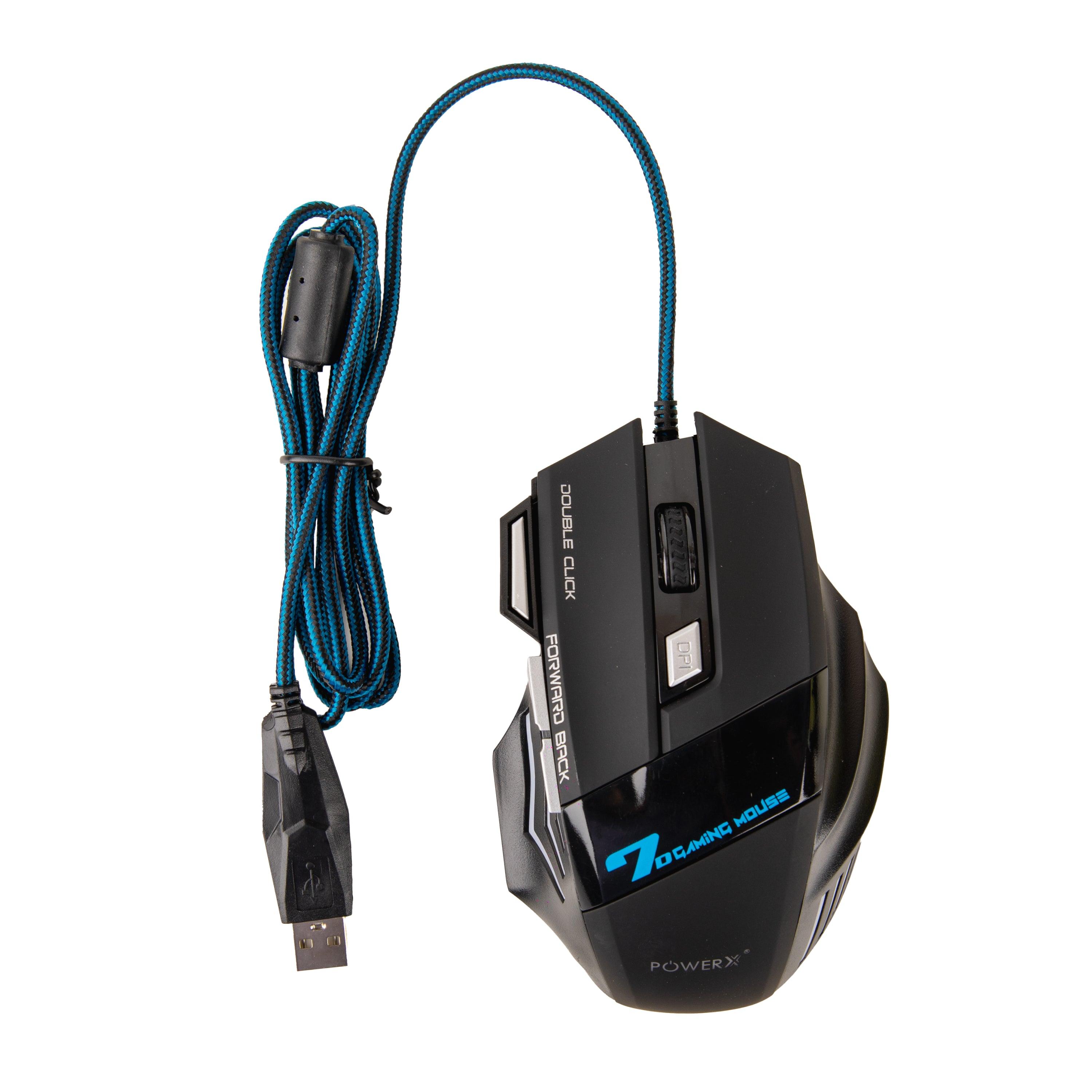 USB WIRED GAMING MOUSE PWX-RAPIDWAVE-U30 - PowerX