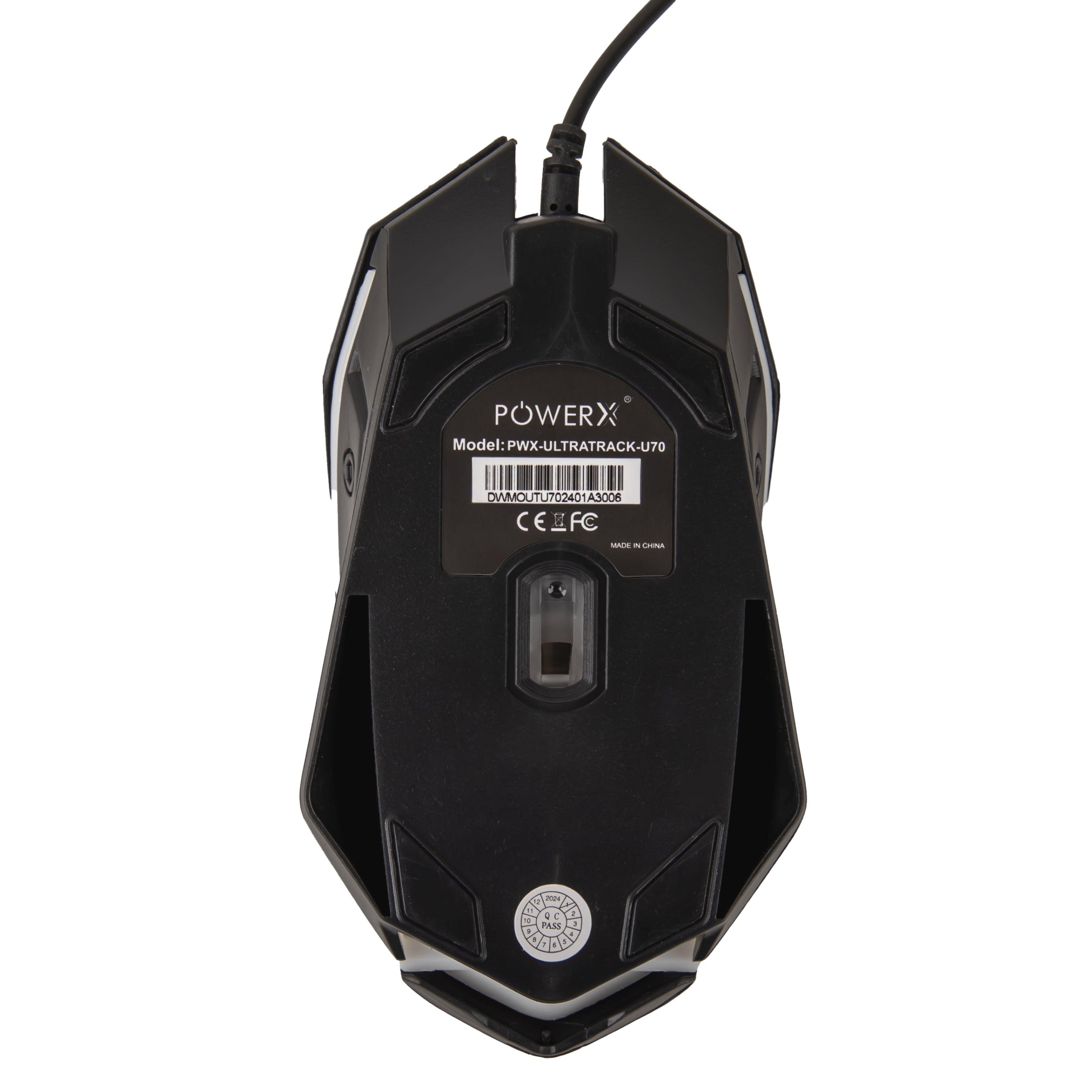 ULTRATRACK - U70 WIRED MOUSE - PowerX - The Technology People