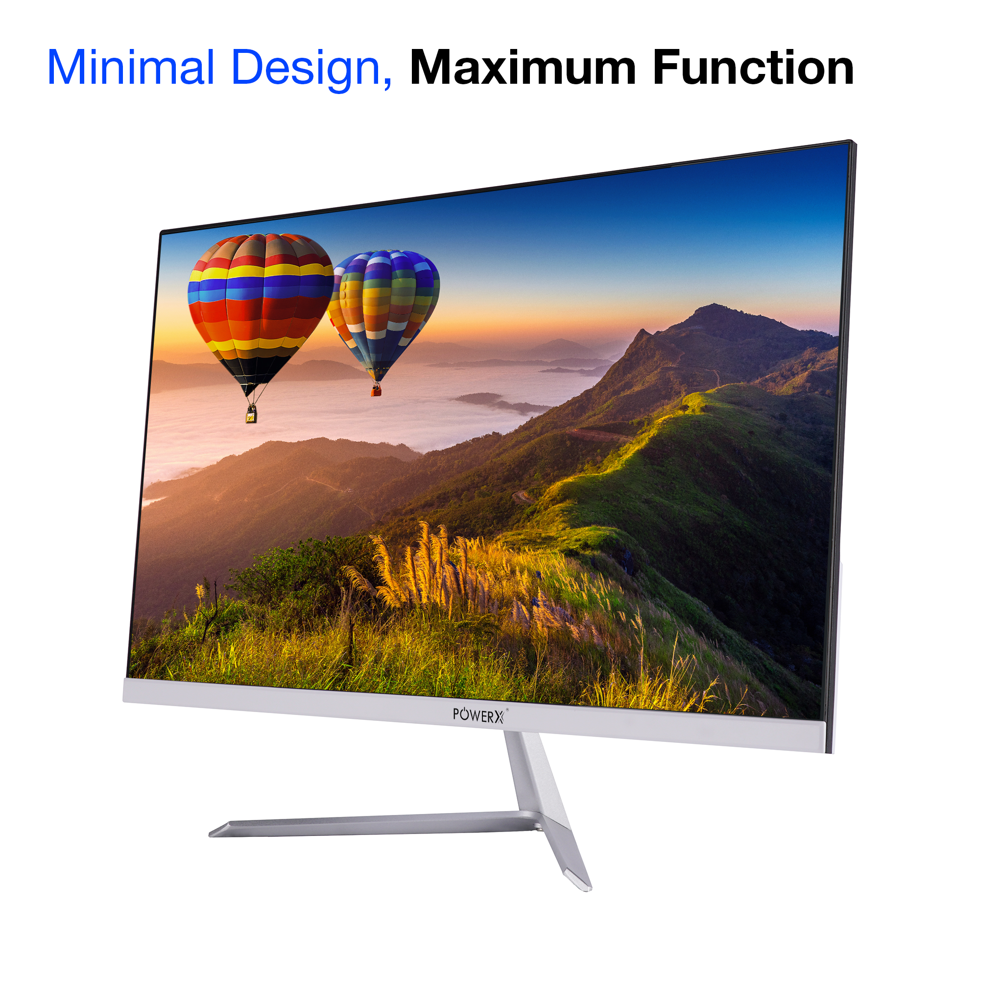 21.5” FHD FRAMLESS LED MONITOR