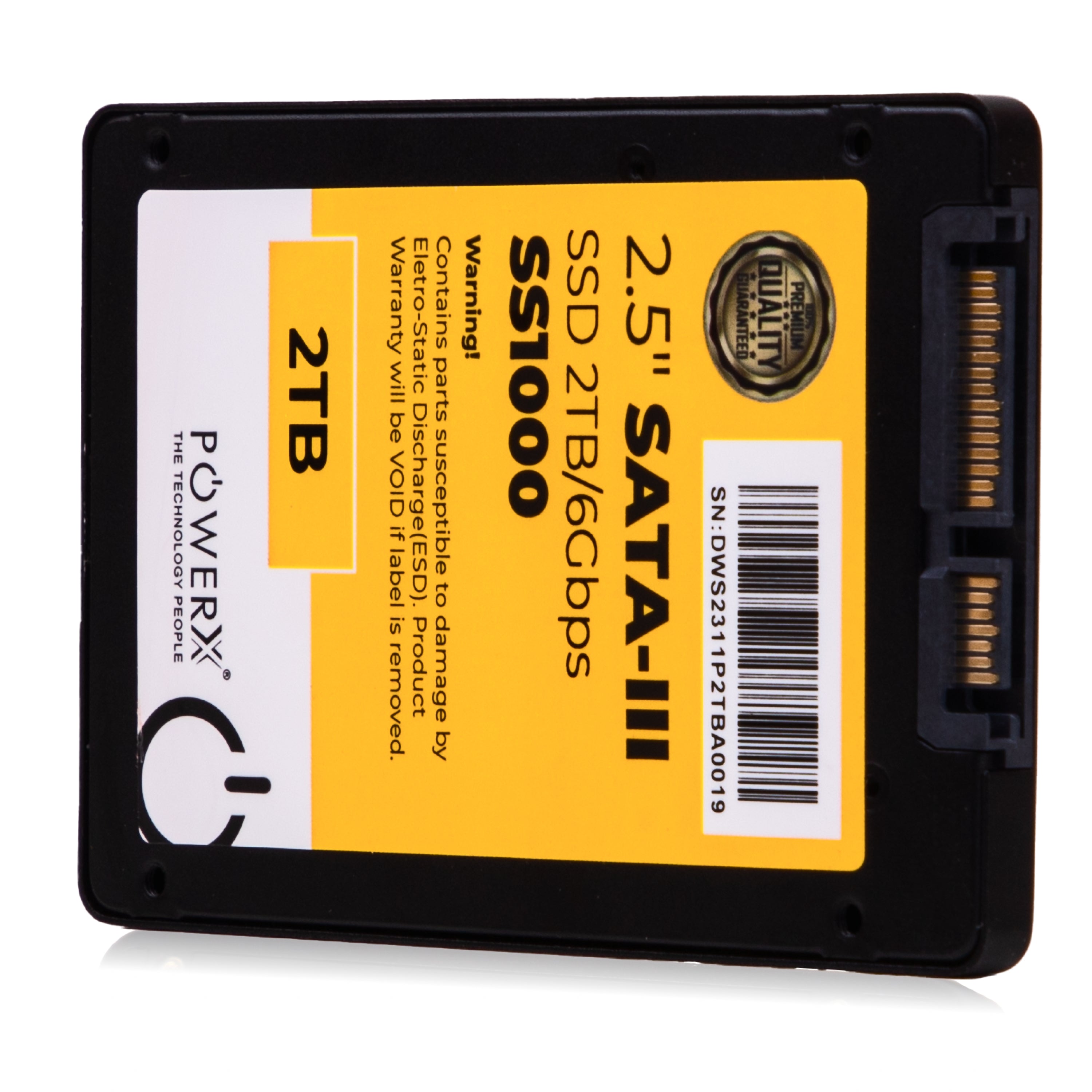 2.5" SATA 3.0 SSD 2TB - PowerX