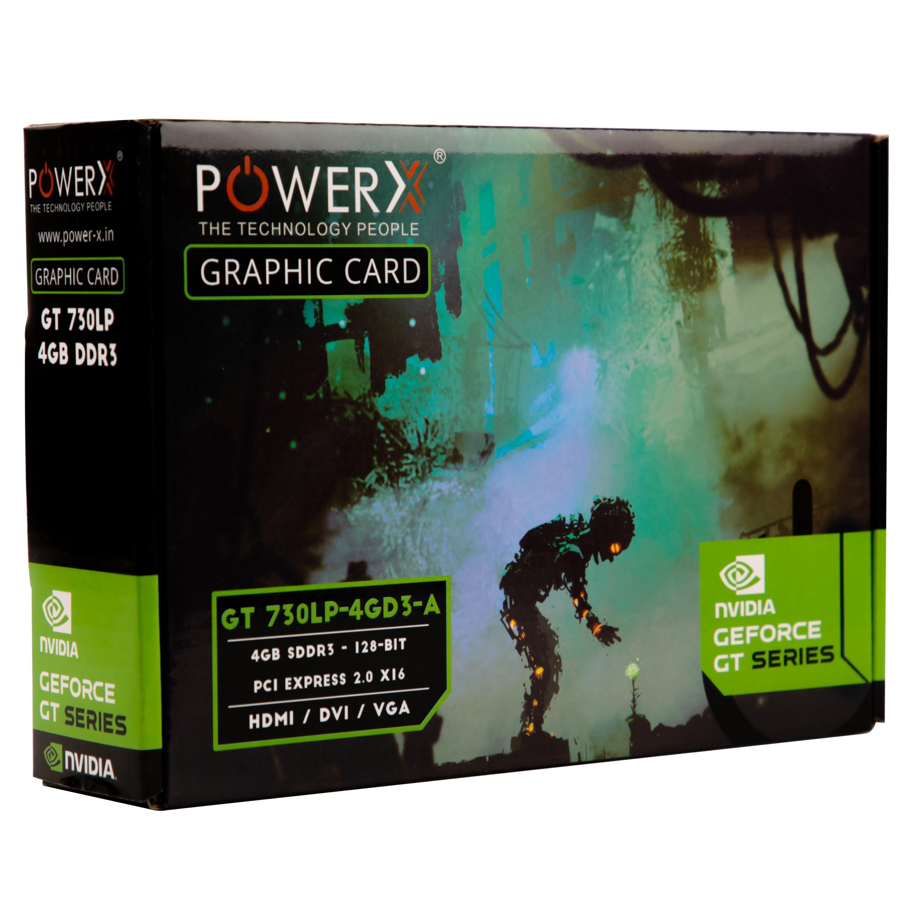 GT 730LP-4GB-DDR3 - PowerX
