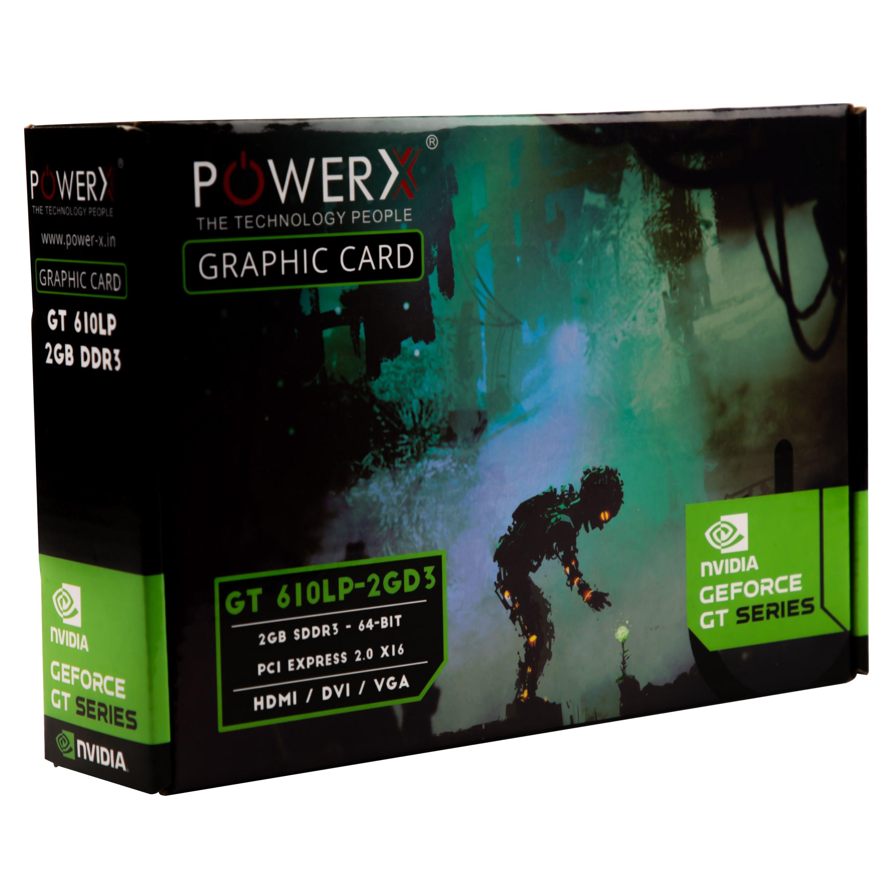 GT 610LP-2GB-DDR3 - PowerX