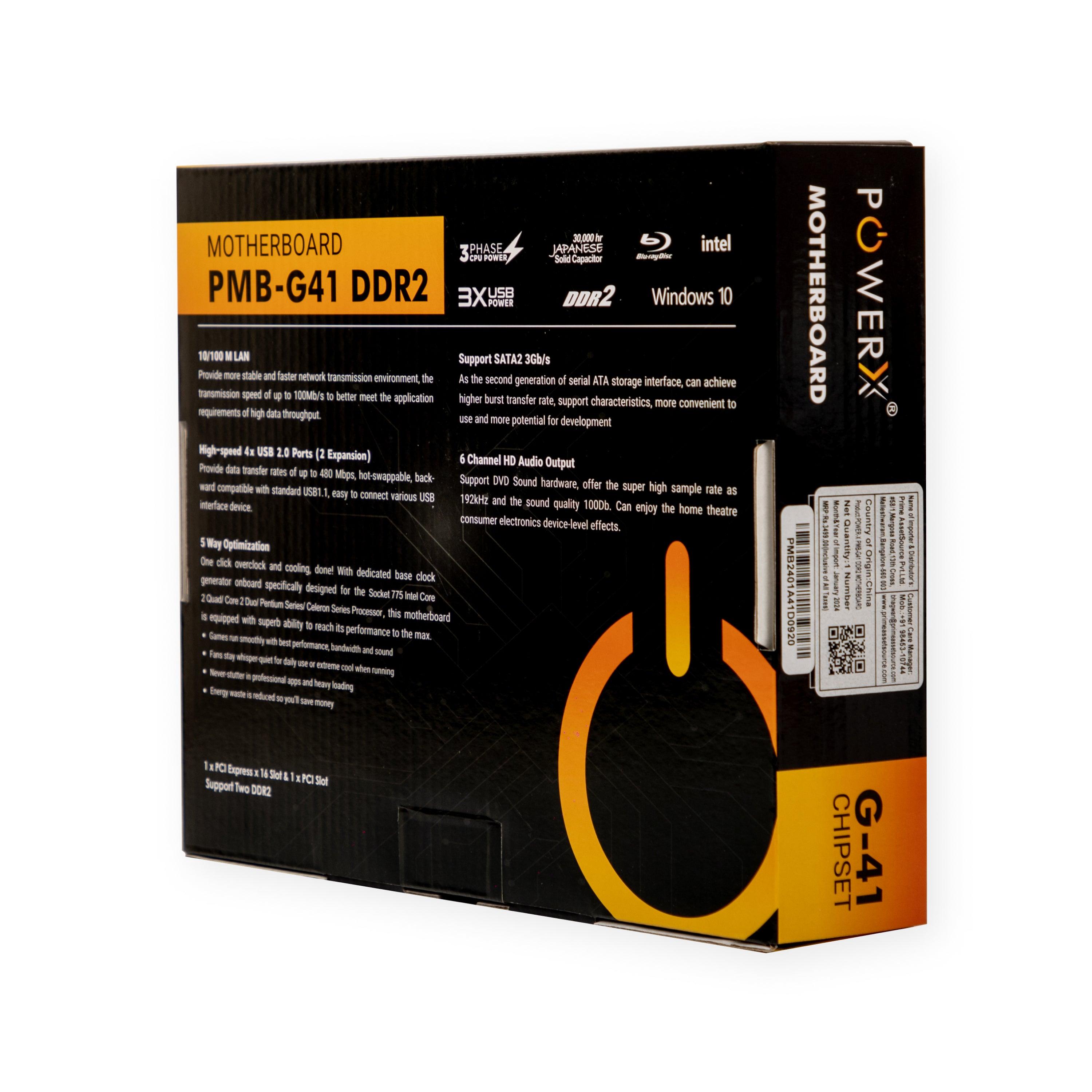 PMB-G41-DDR2 Motherboard: Features, Specifications, and Compatibility