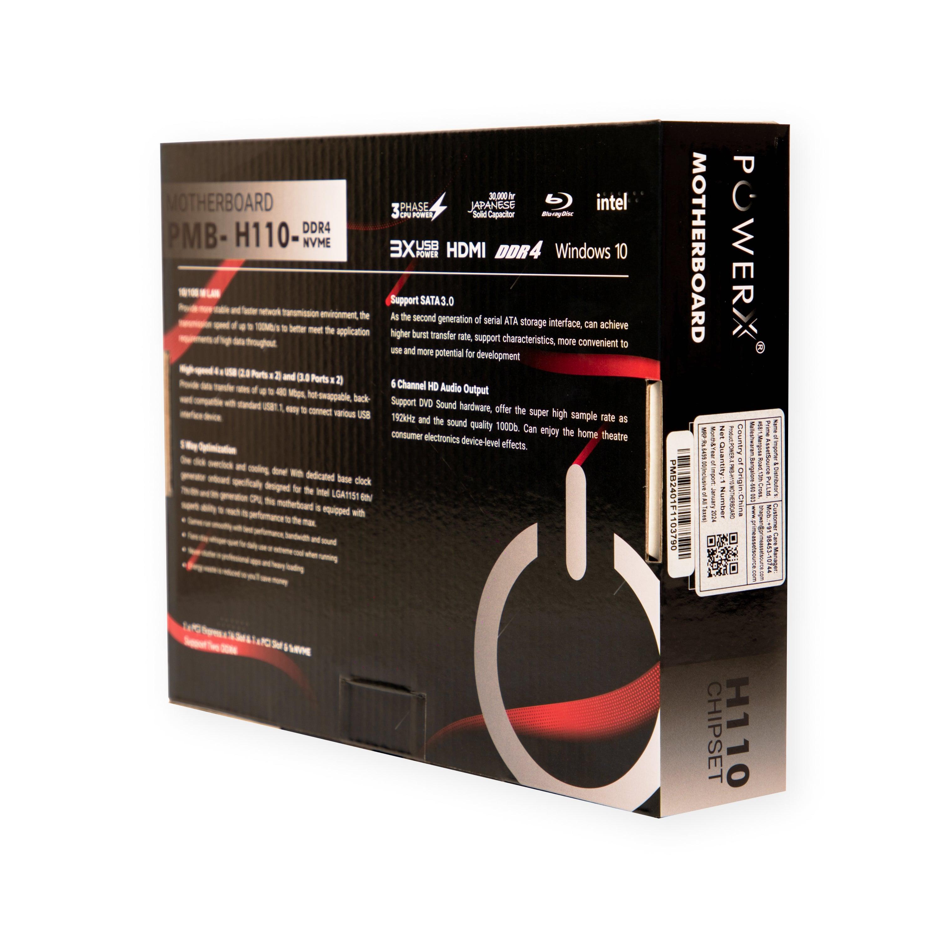 PMB-H110-DDR4 - PowerX