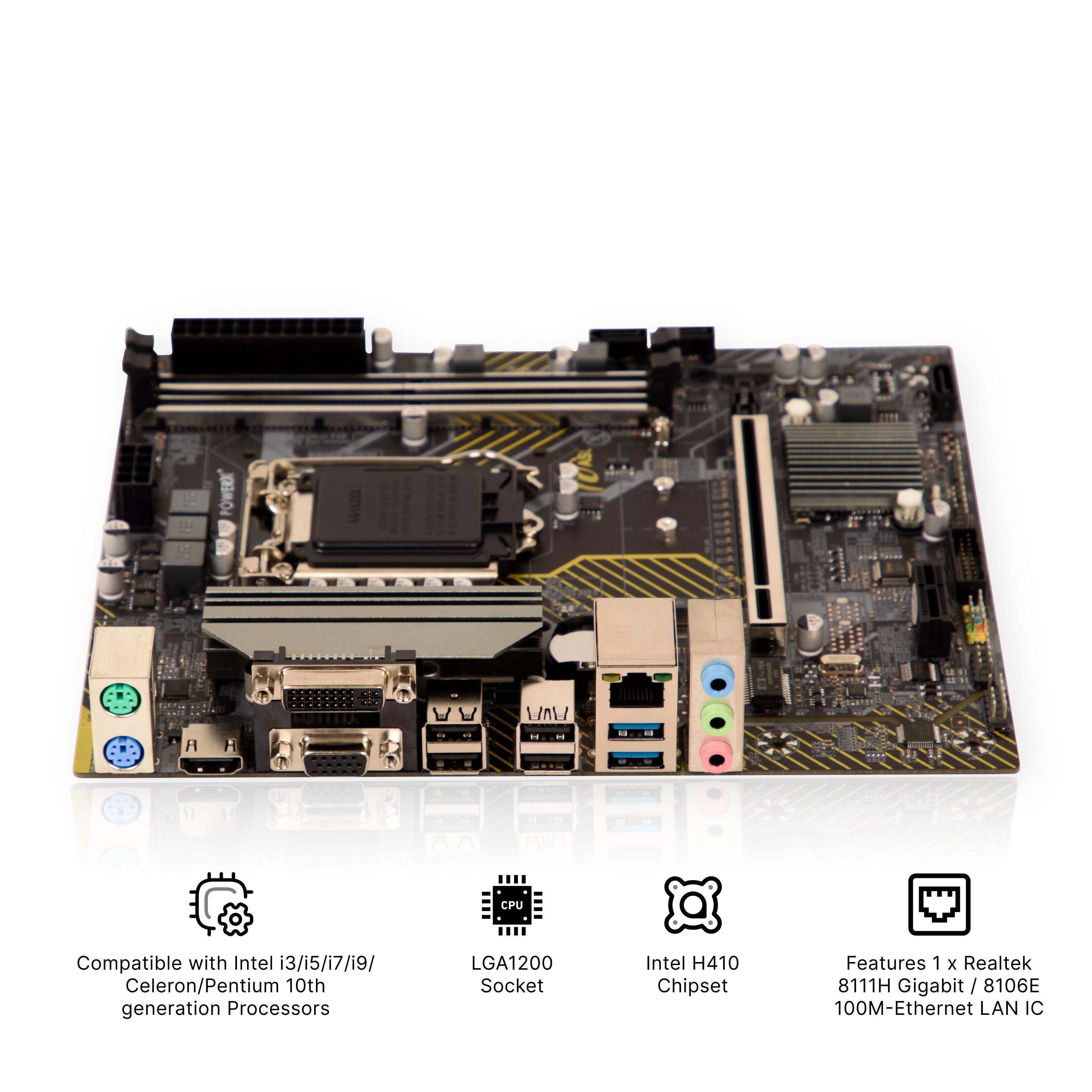 PMB-H410-DDR4 POWERX MOTHERBOARD