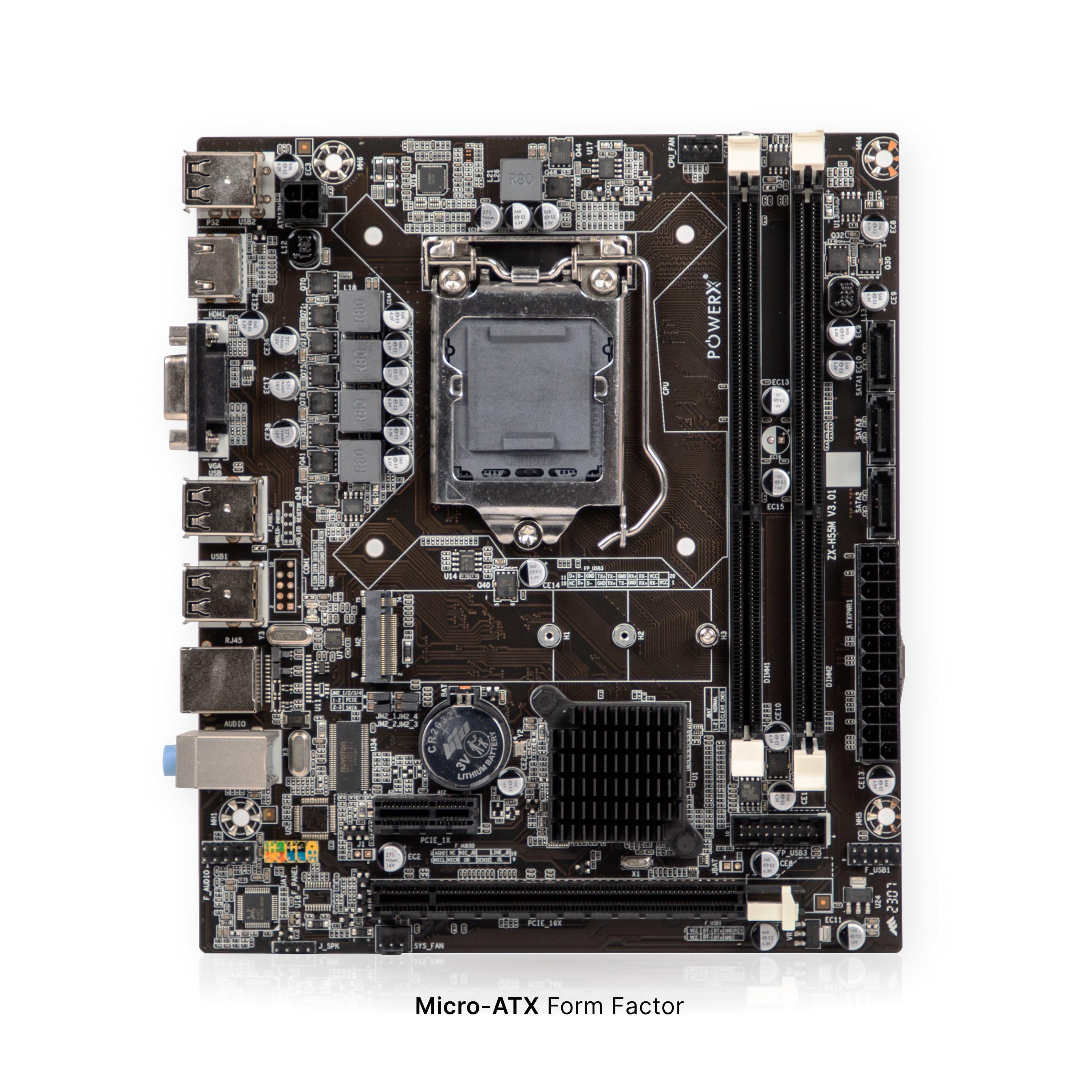 Intel H55 Intel 500 Series Chipset Motherboard H55 Motherboard