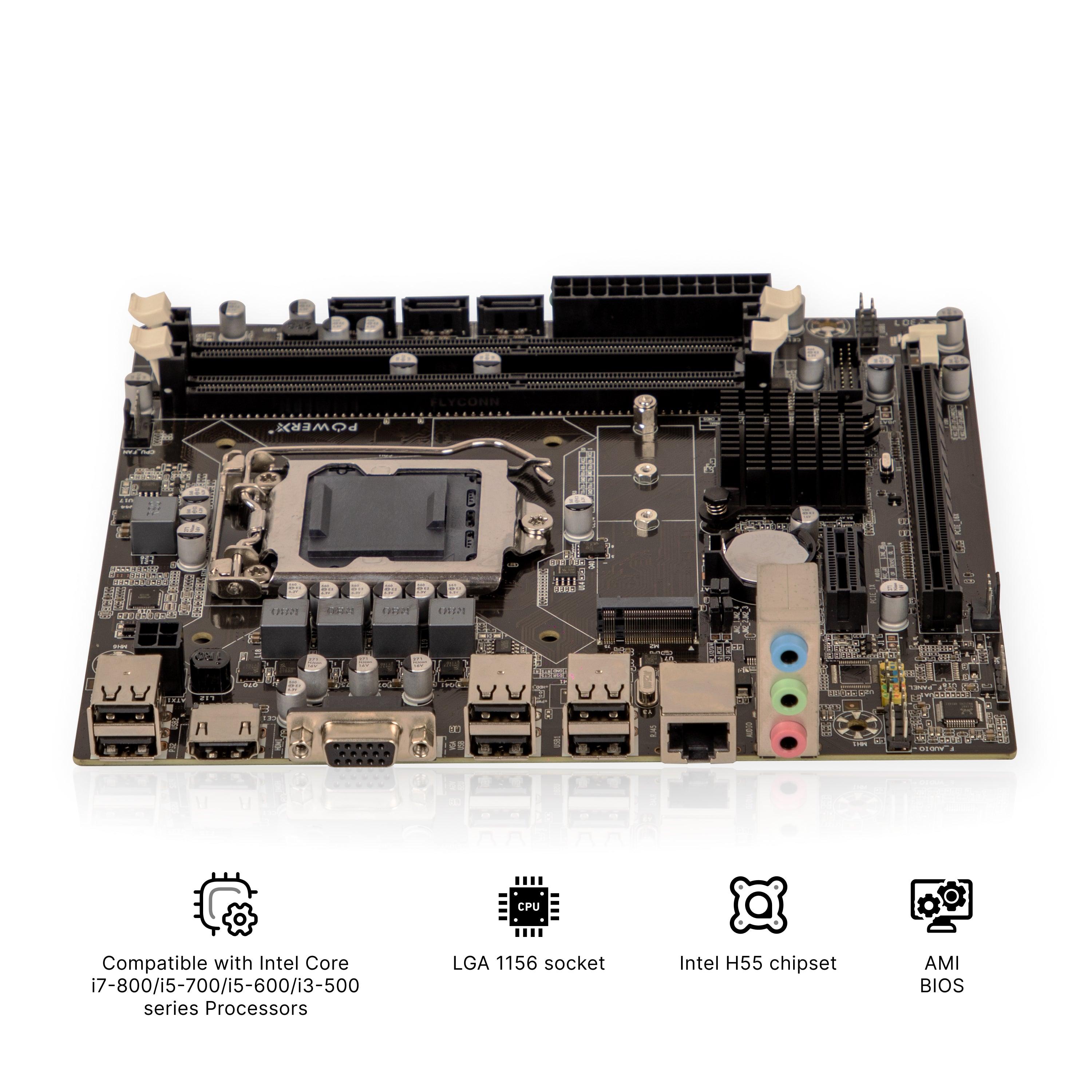 PMB-H55-DDR3 POWERX MOTHERBOARD