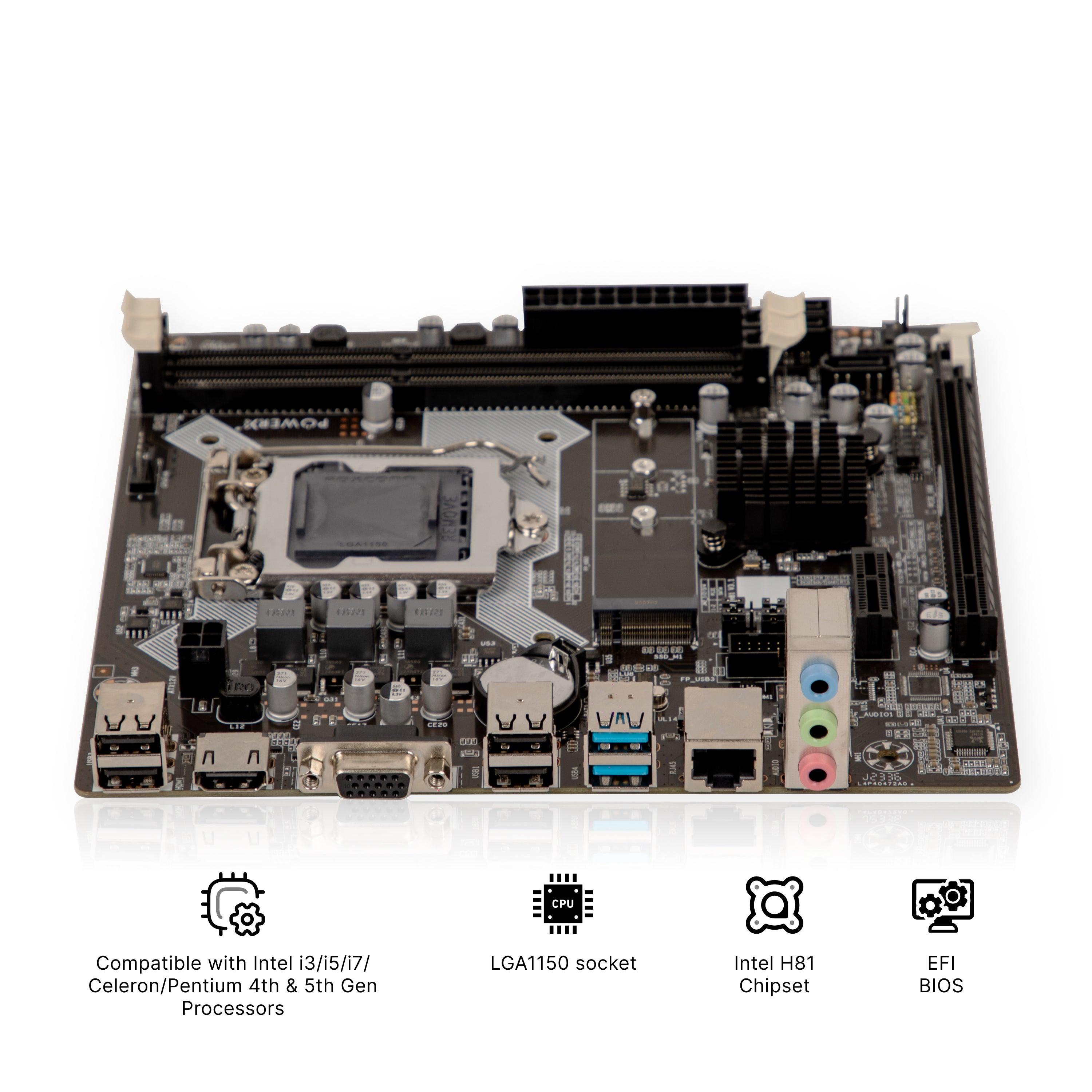 PMB-H81-DDR3 POWERX MOTHERBOARD