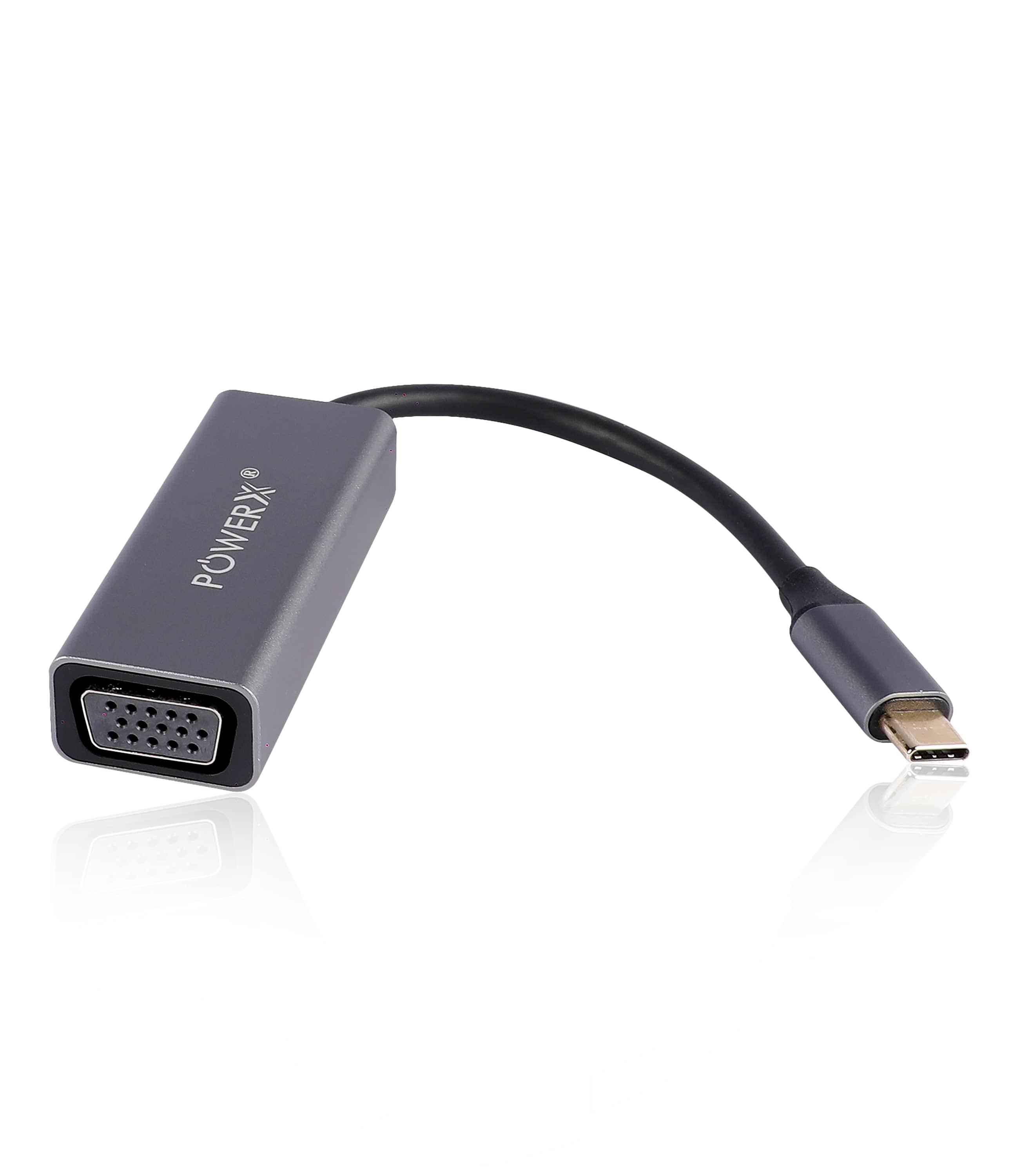 USB C TO VGA ADAPTER - PowerX