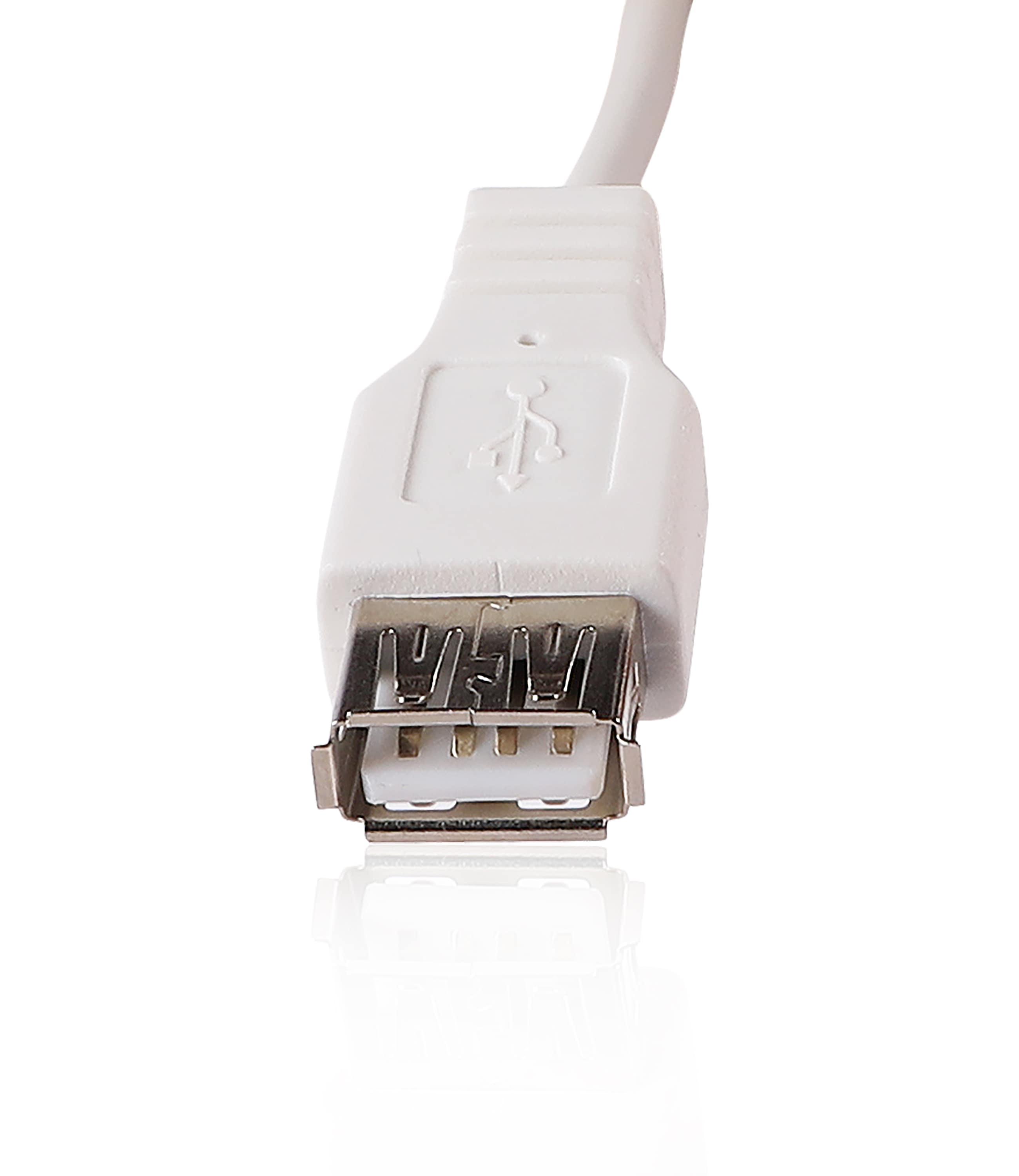 USB 2.0 A MALE TO A FEMALE CABLE 1.5 METER - PowerX