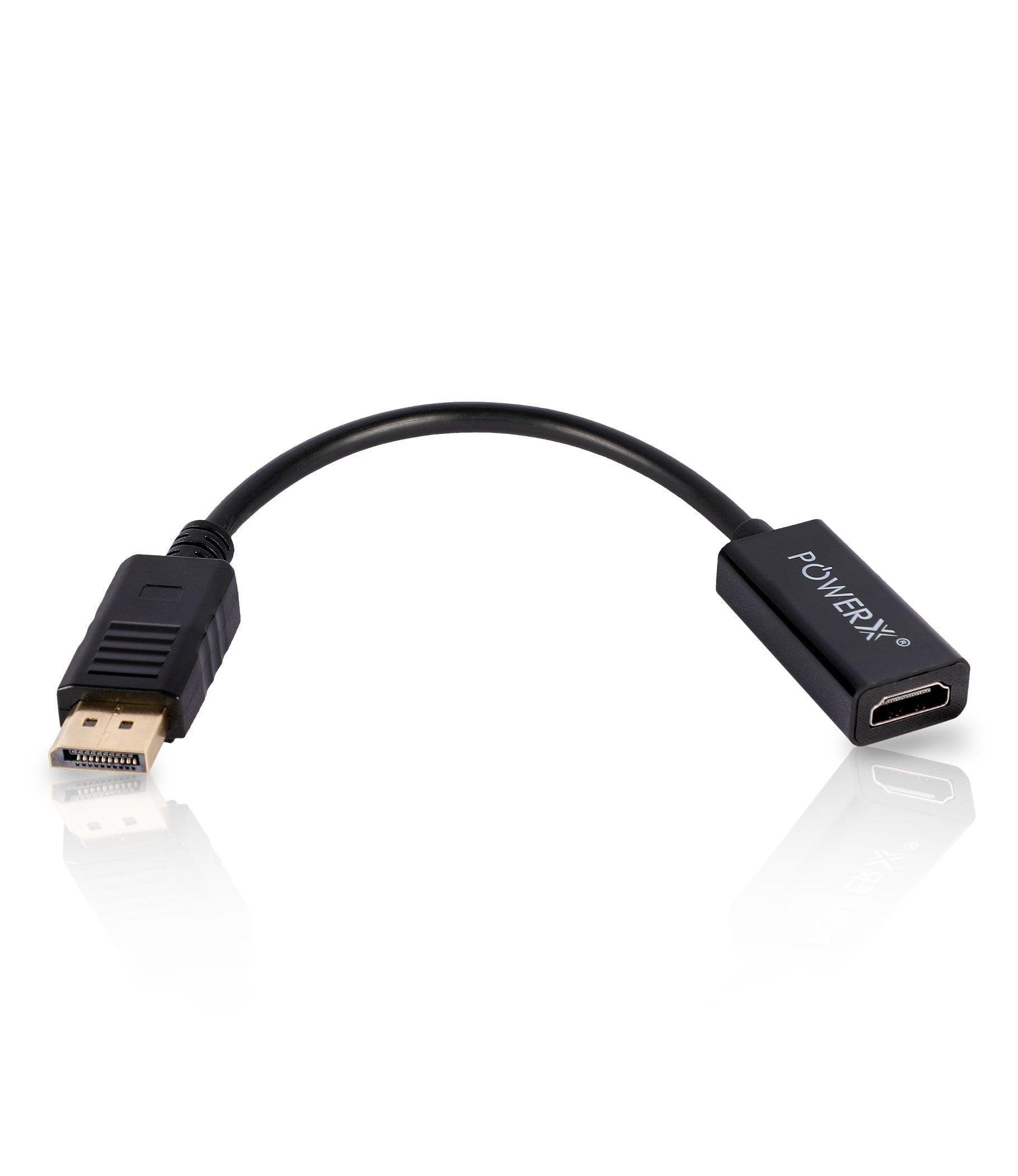 DP TO HDMI CABLE ADAPTER - PowerX