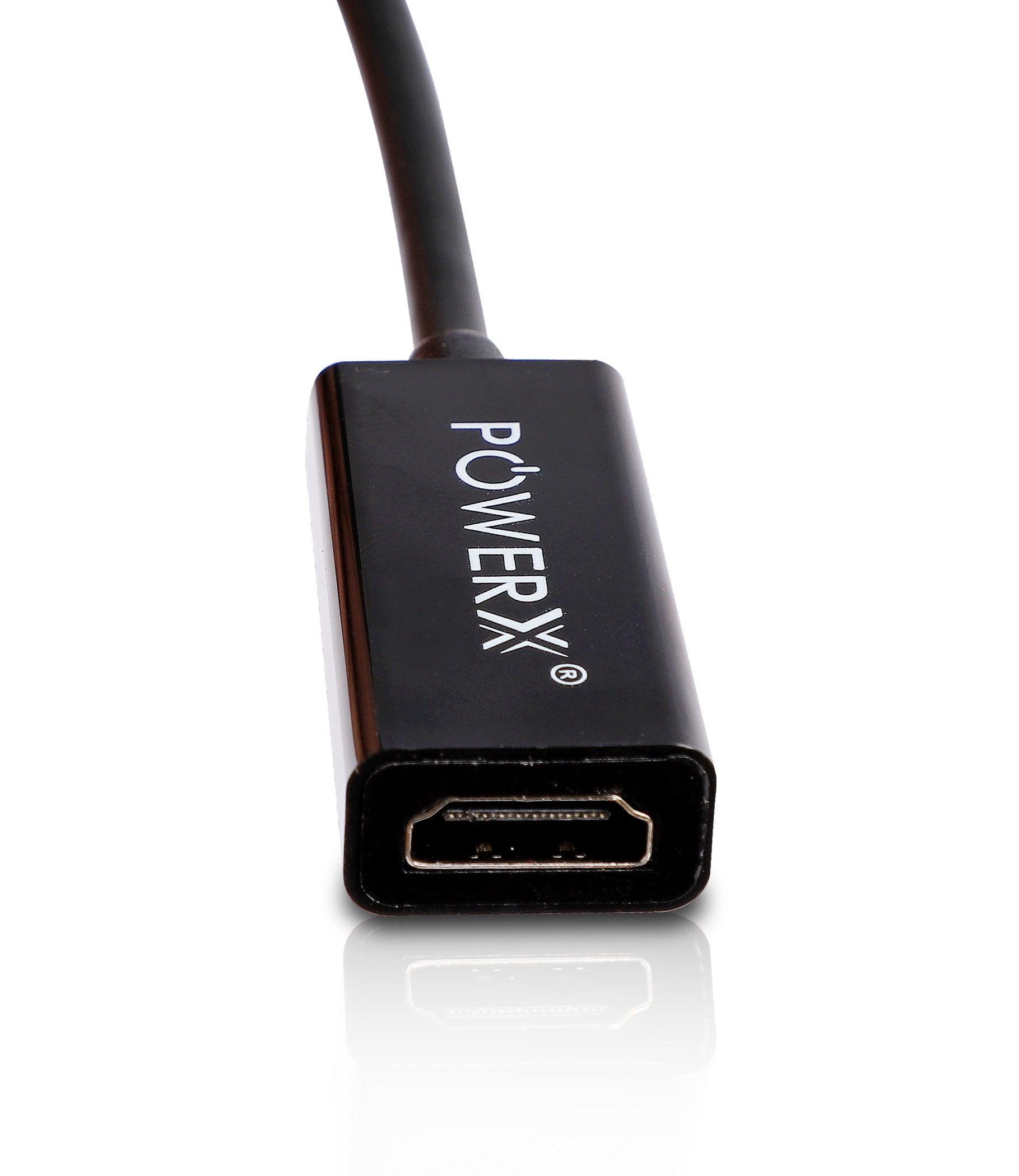 DP TO HDMI CABLE ADAPTER - PowerX