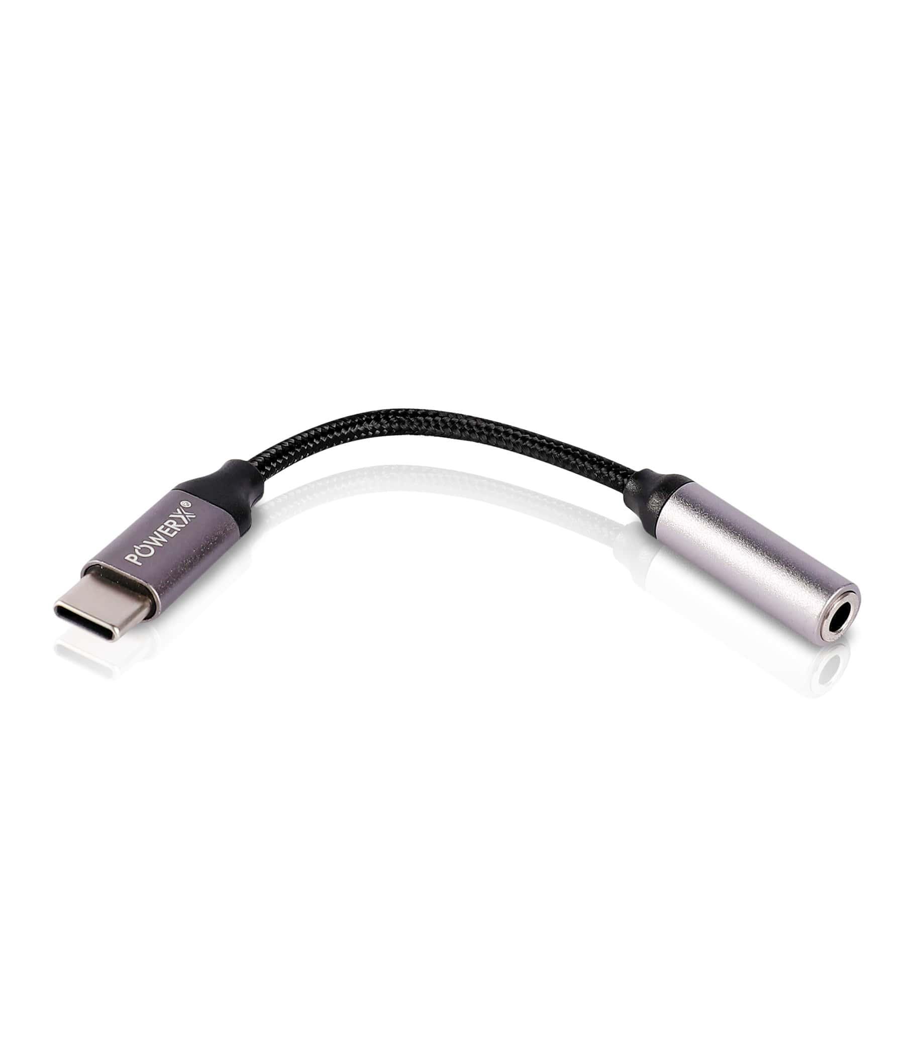 USB C TO AUX ADAPTER - PowerX