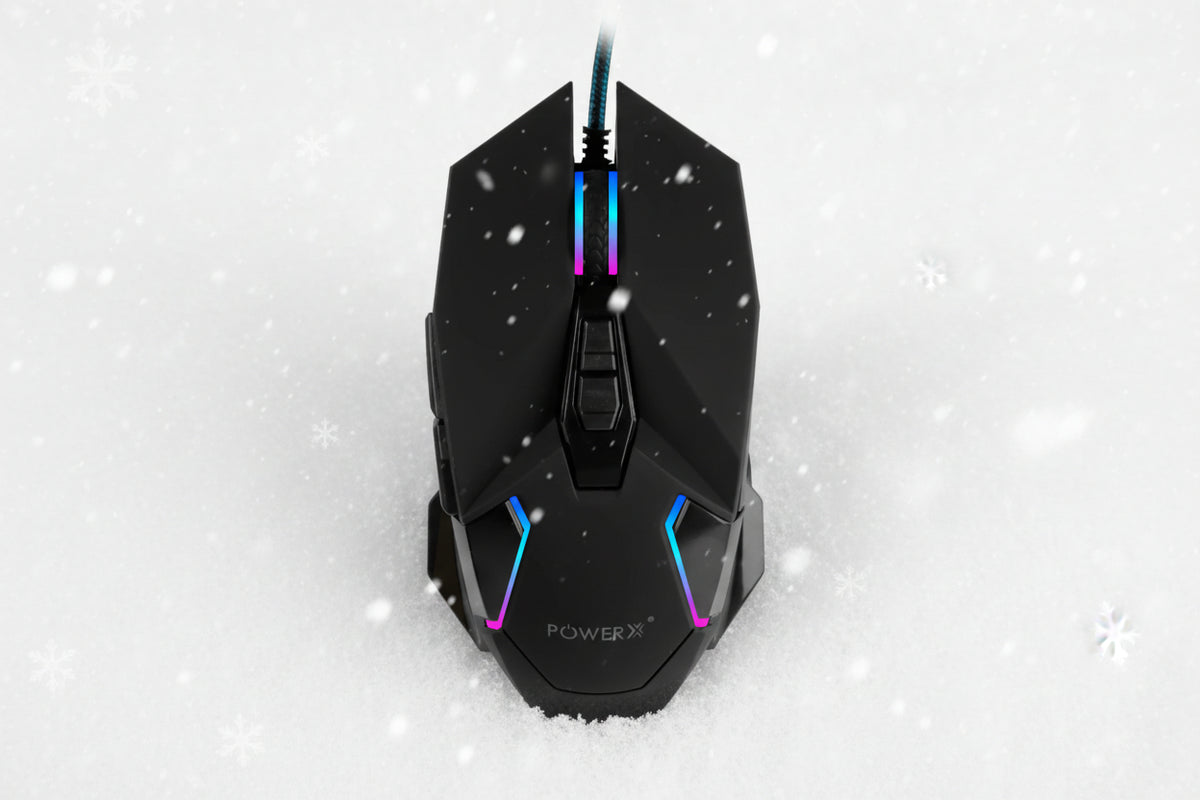PWX EVOGRIP U50: Wired Gaming Mouse with Multiple DPI Settings