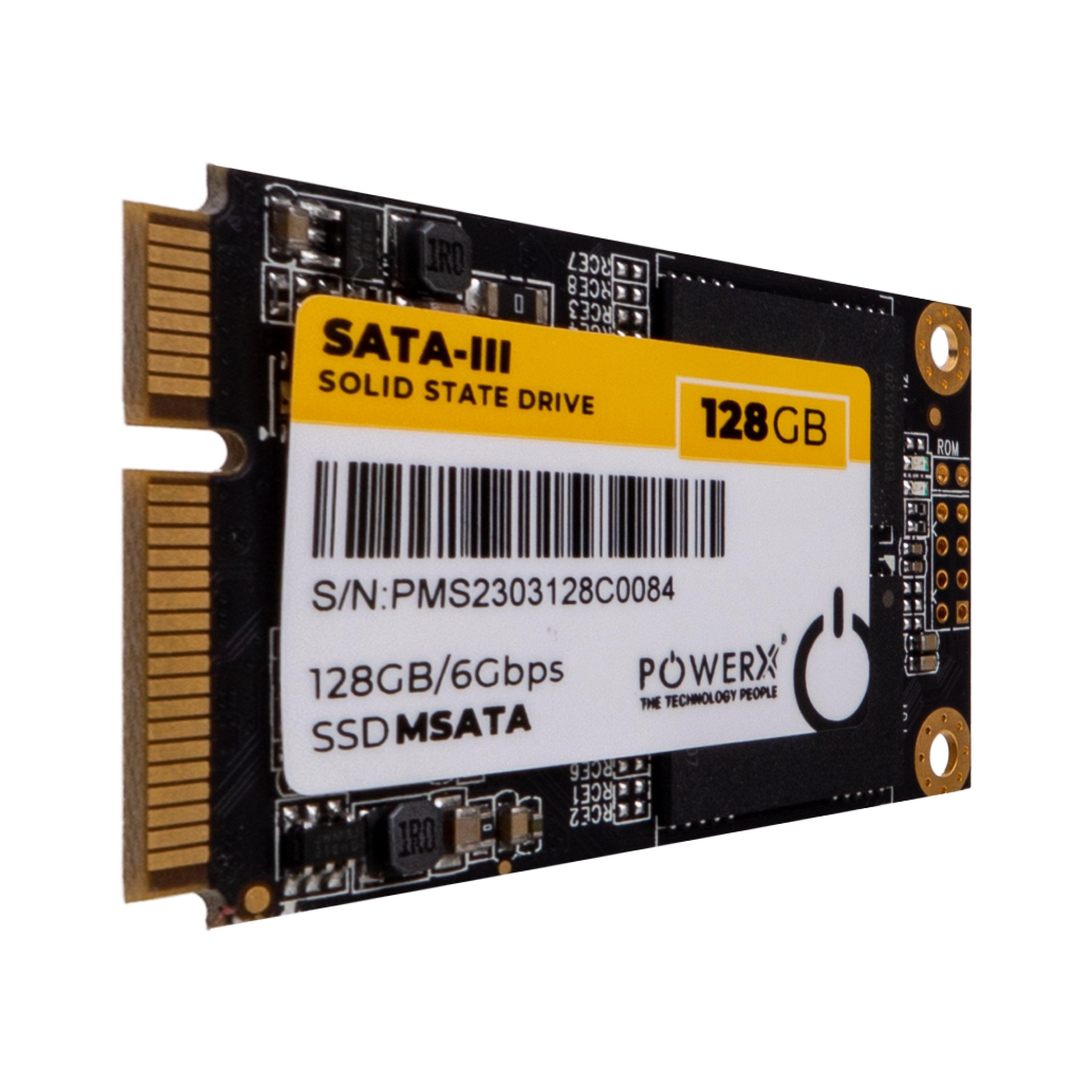 M-SATA 128GB SSD - PowerX
