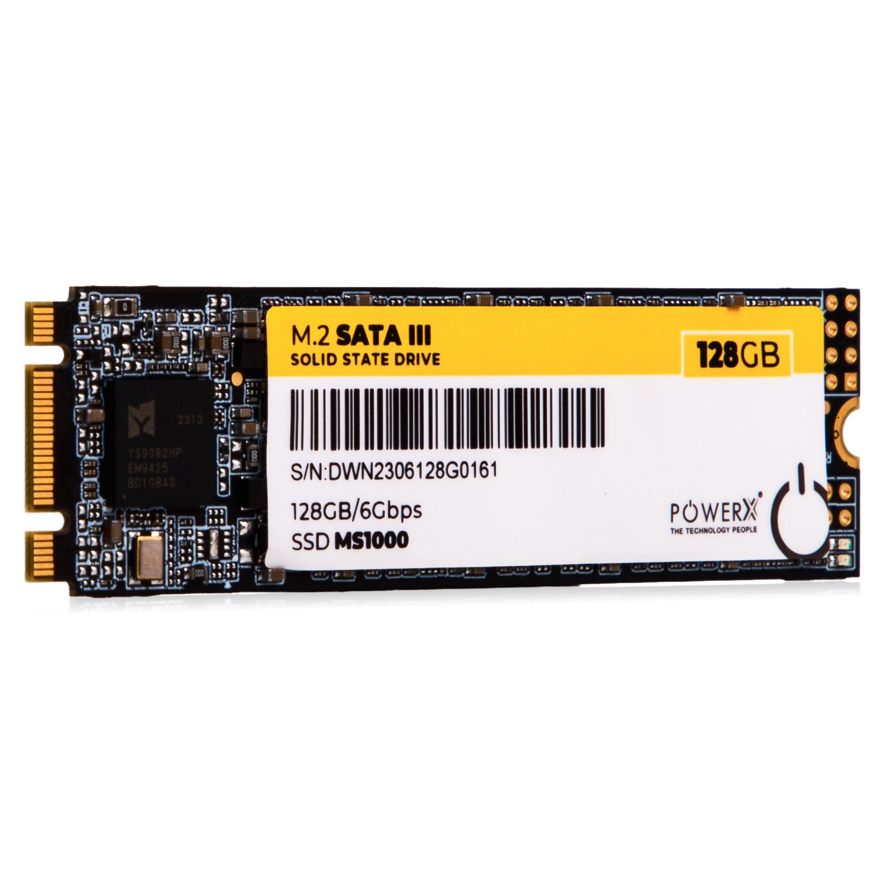 M.2. NGFF 128 GB SSD - PowerX
