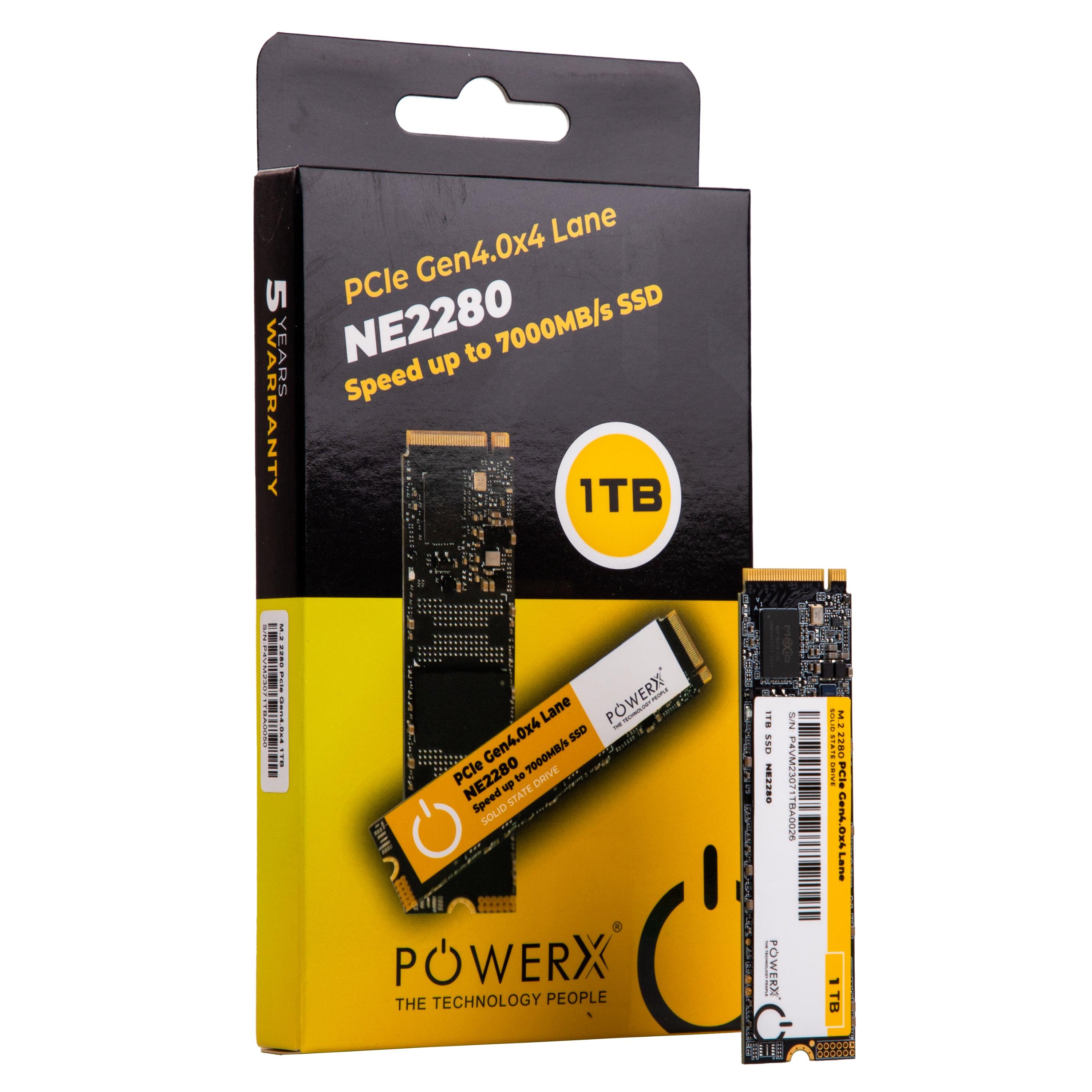 M.2 2280 PCle 1TB - PowerX