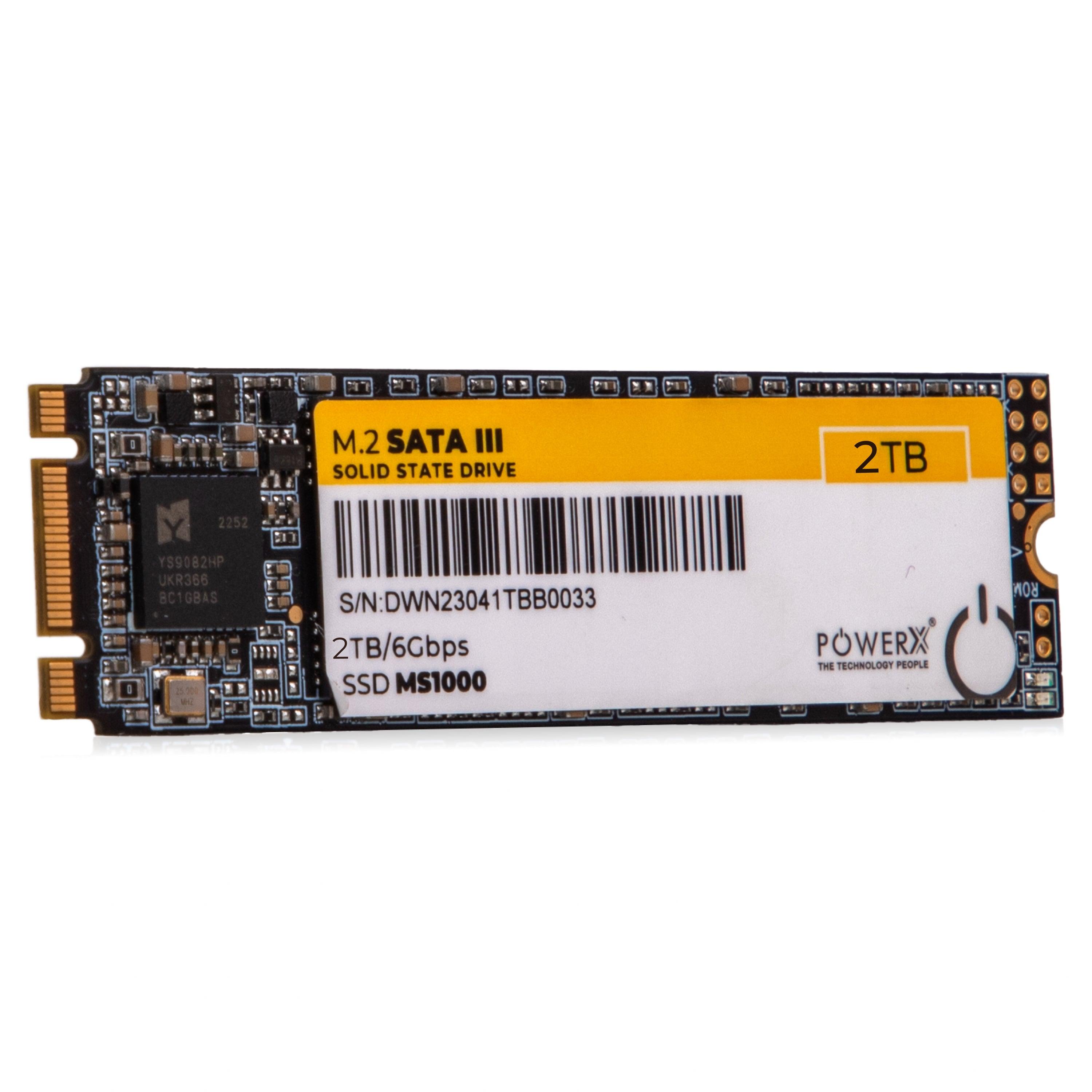 M.2 NGFF 2TB SSD - PowerX