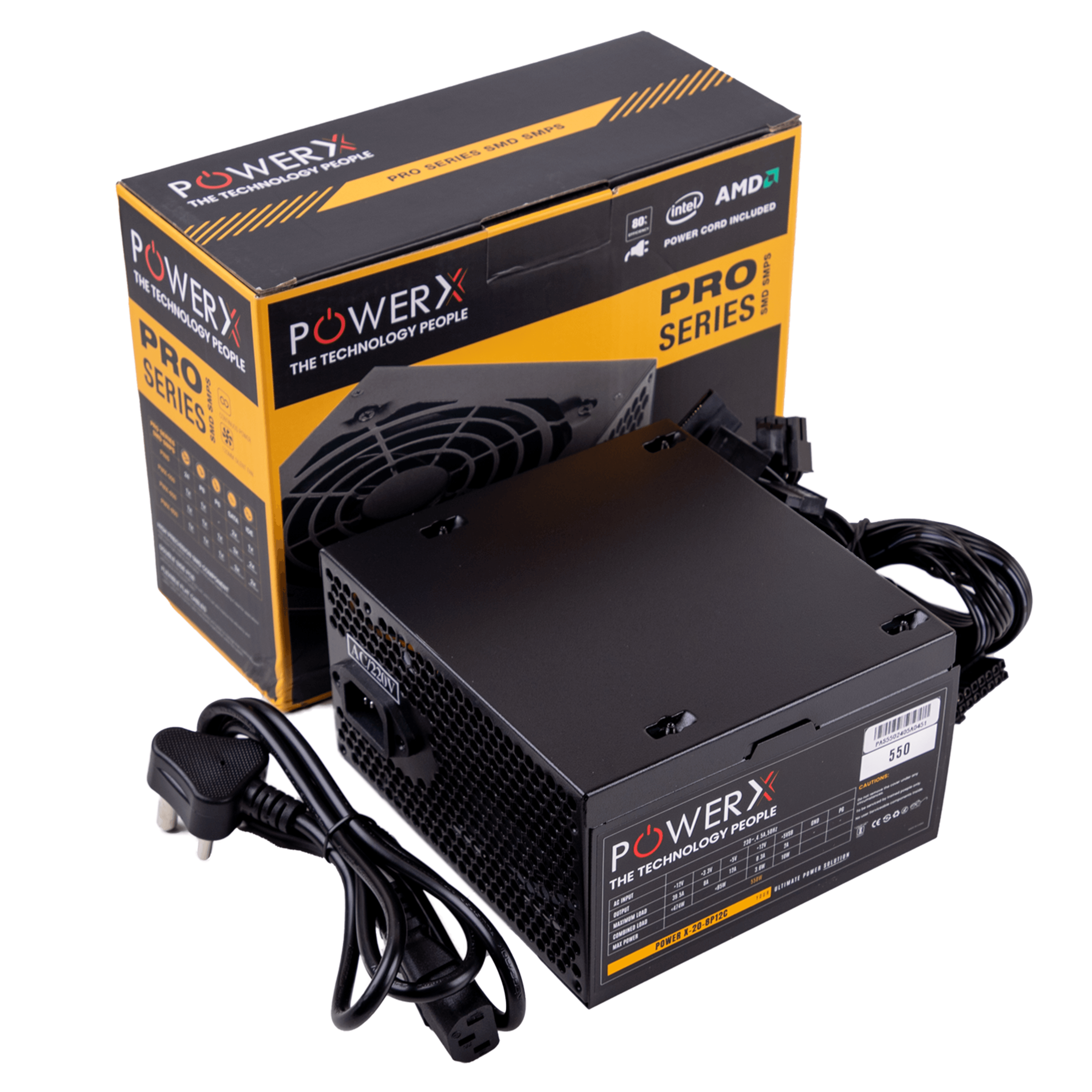 PWX-550 SMD SMPS - PowerX