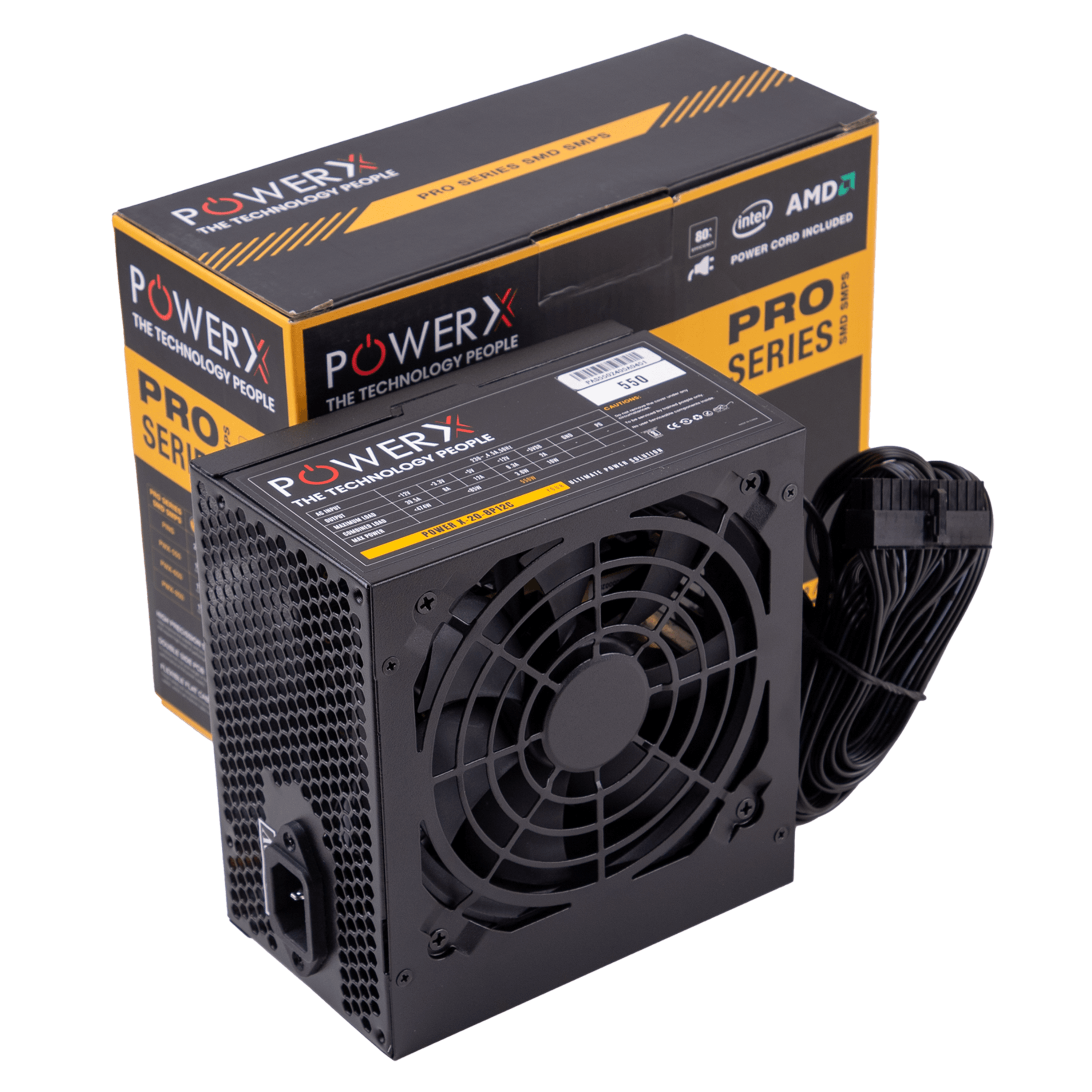 PWX-550 SMD SMPS - PowerX