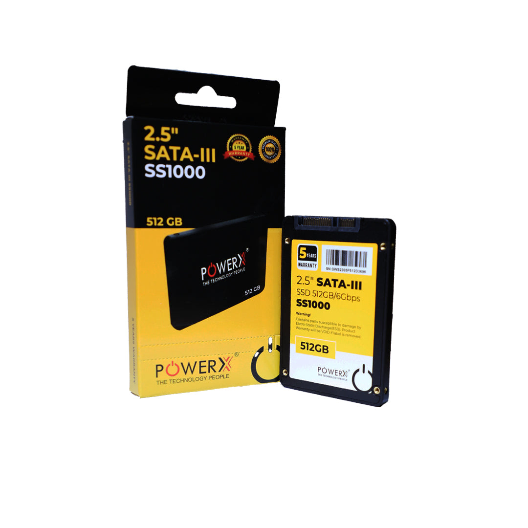 2.5" SATA 3.0 SSD 512 GB