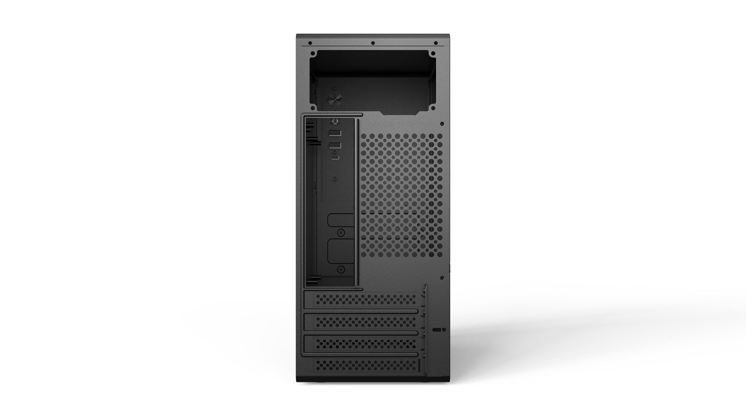 V100 BASIC: Compact Chassis with Basic Connectivity and Efficient Cooling