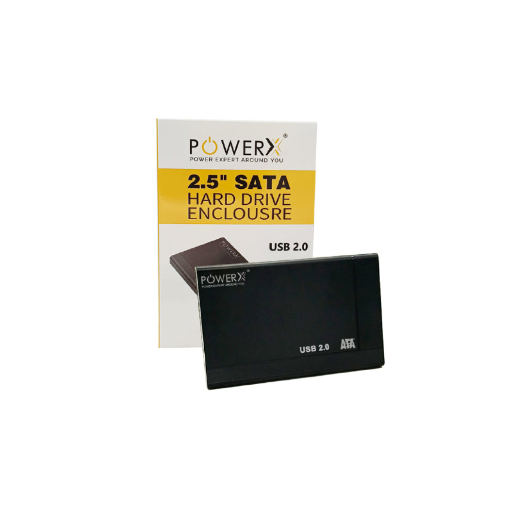 2.5" PLASTIC SATA CASE USB 2.0 & 3.0 & 3.1