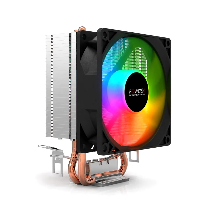 POWERX CPU cooler — RGB air coolers and case fans for Intel and AMD builds