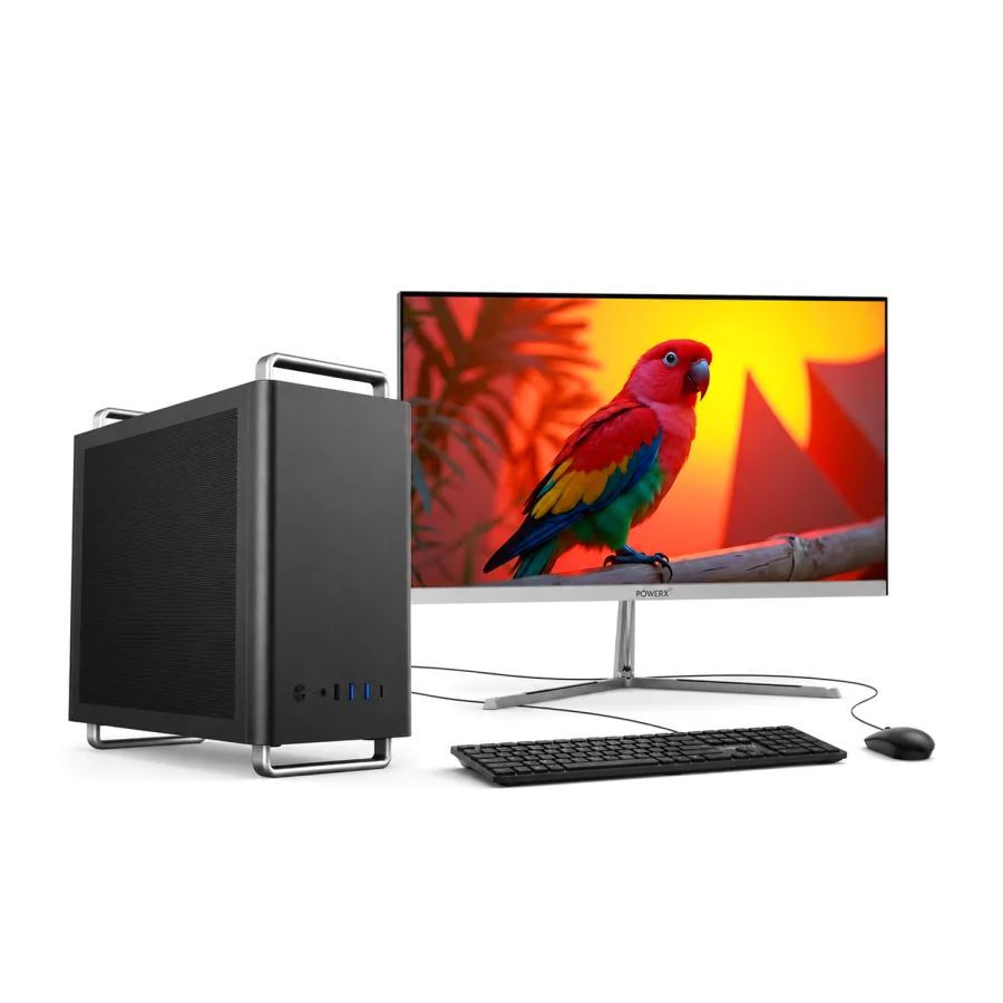 POWERX desktop PC — assembled and tested tower for office, gaming and performance builds