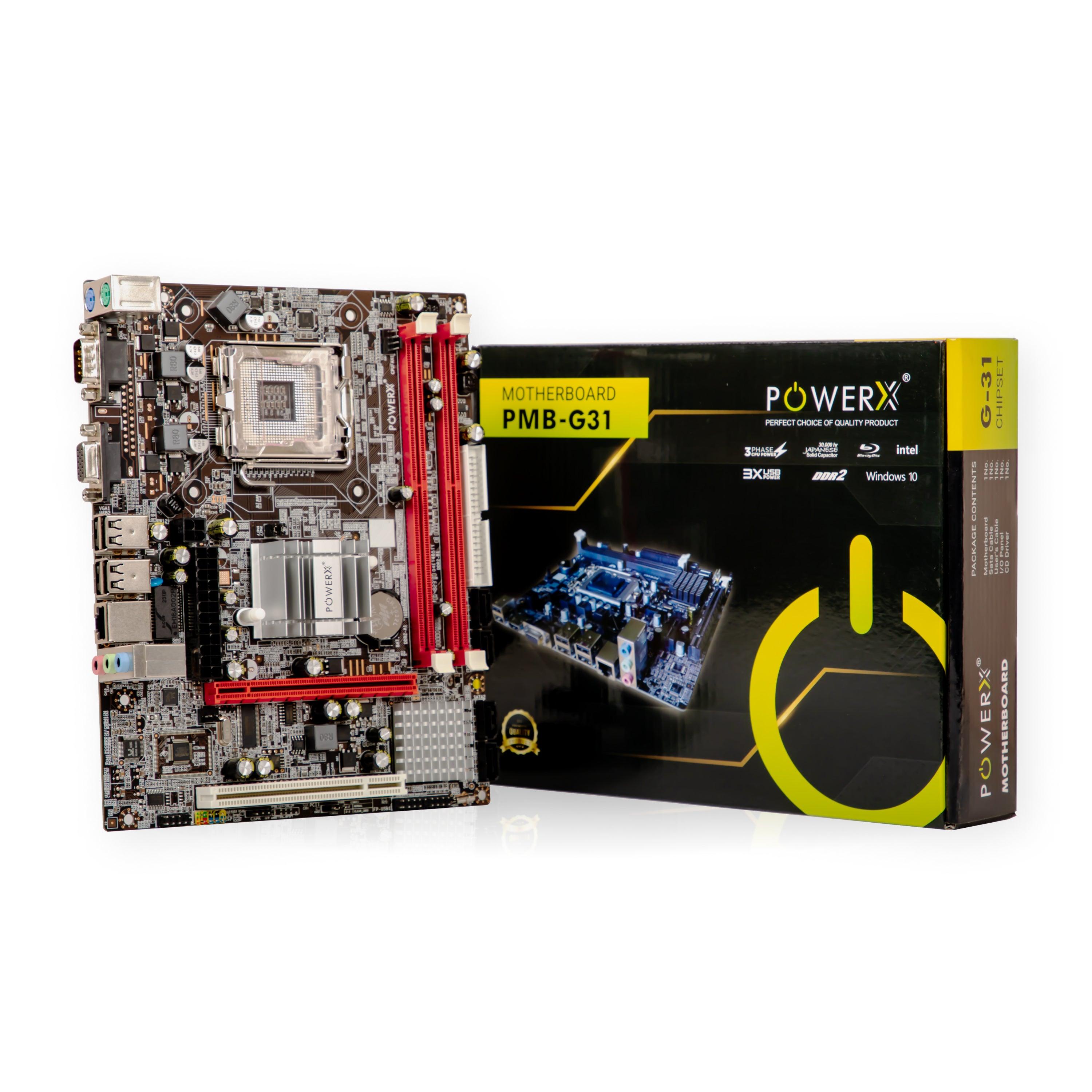 POWERX G31 DDR2 MOTHERBOARD
