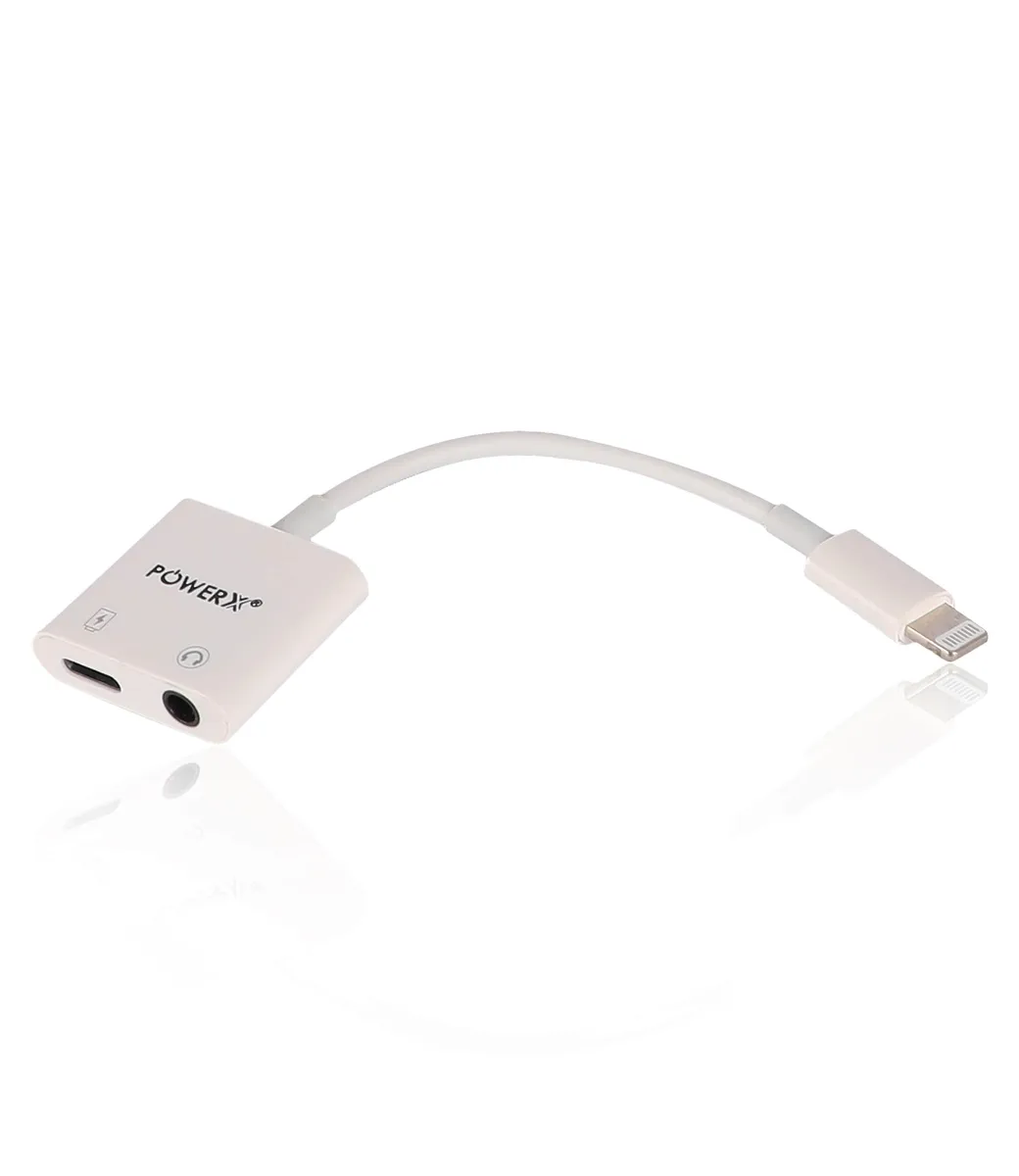 POWERX Lightning to Audio Charging