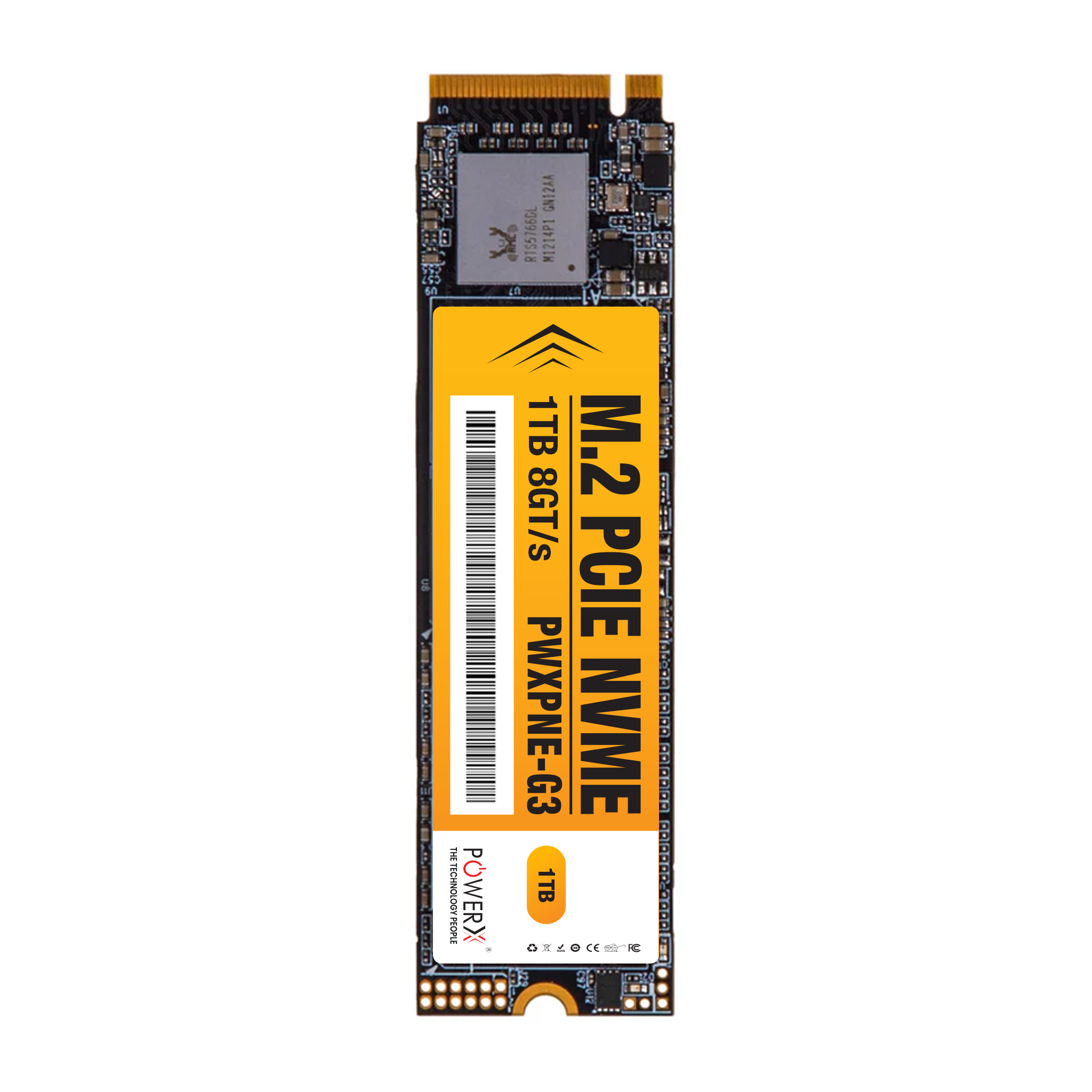 POWERX 1TB GEN-3 PCIe NVMe 2280 SSD - PWXPNE-G3
