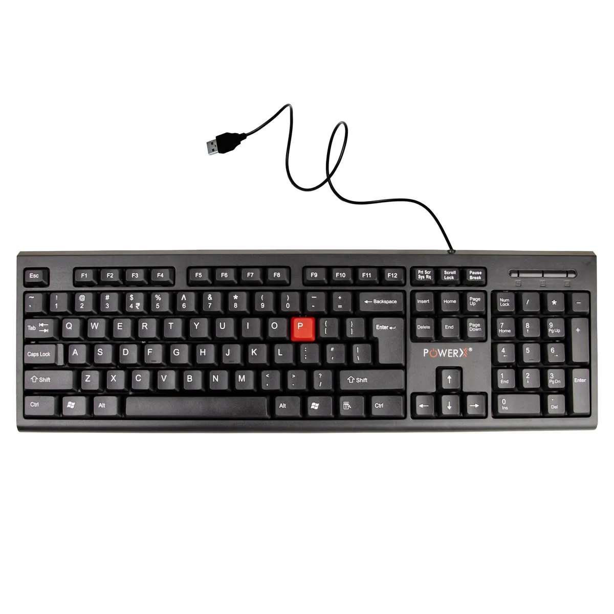 POWERX WORKMATE-300 USB Wired Keyboard