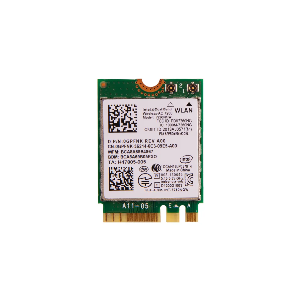 WIFI-5 + Bluetooth 4.0
