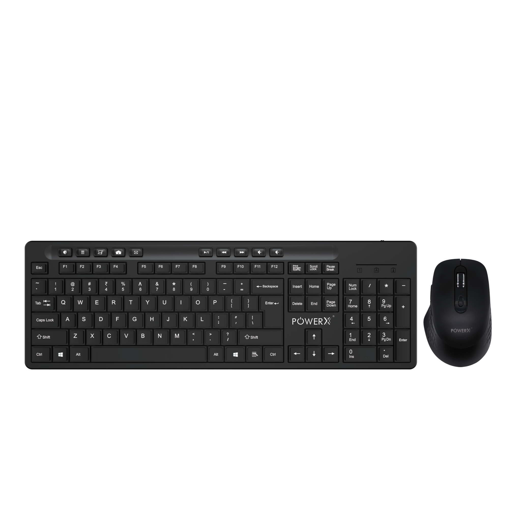 POWERX AIRSYNC-444 WIRELESS KEYBOARD MOUSE COMBO