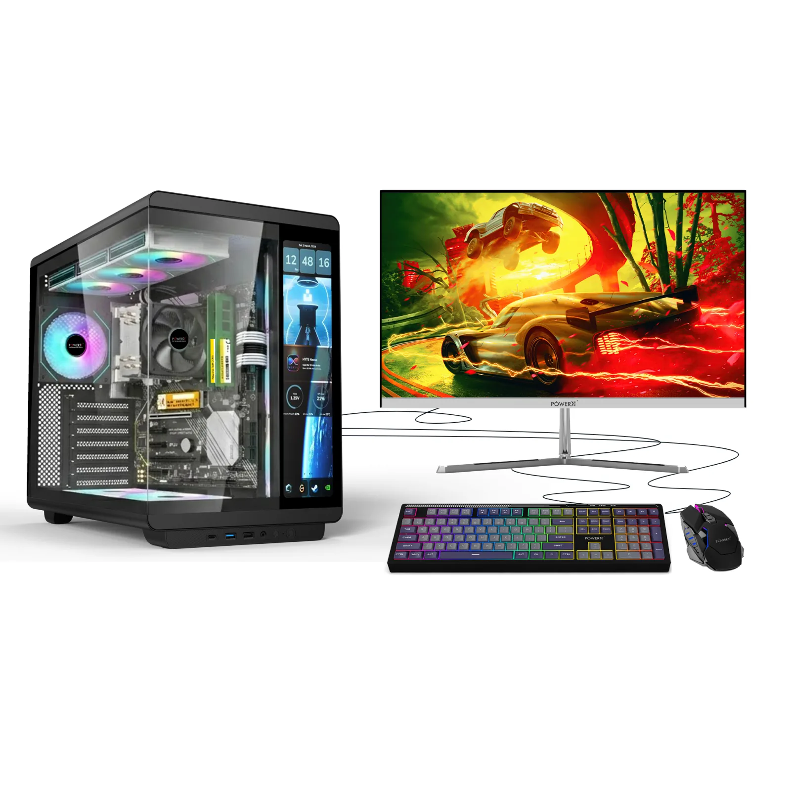 POWERX U3600 BOLTER GAMING DESKTOP